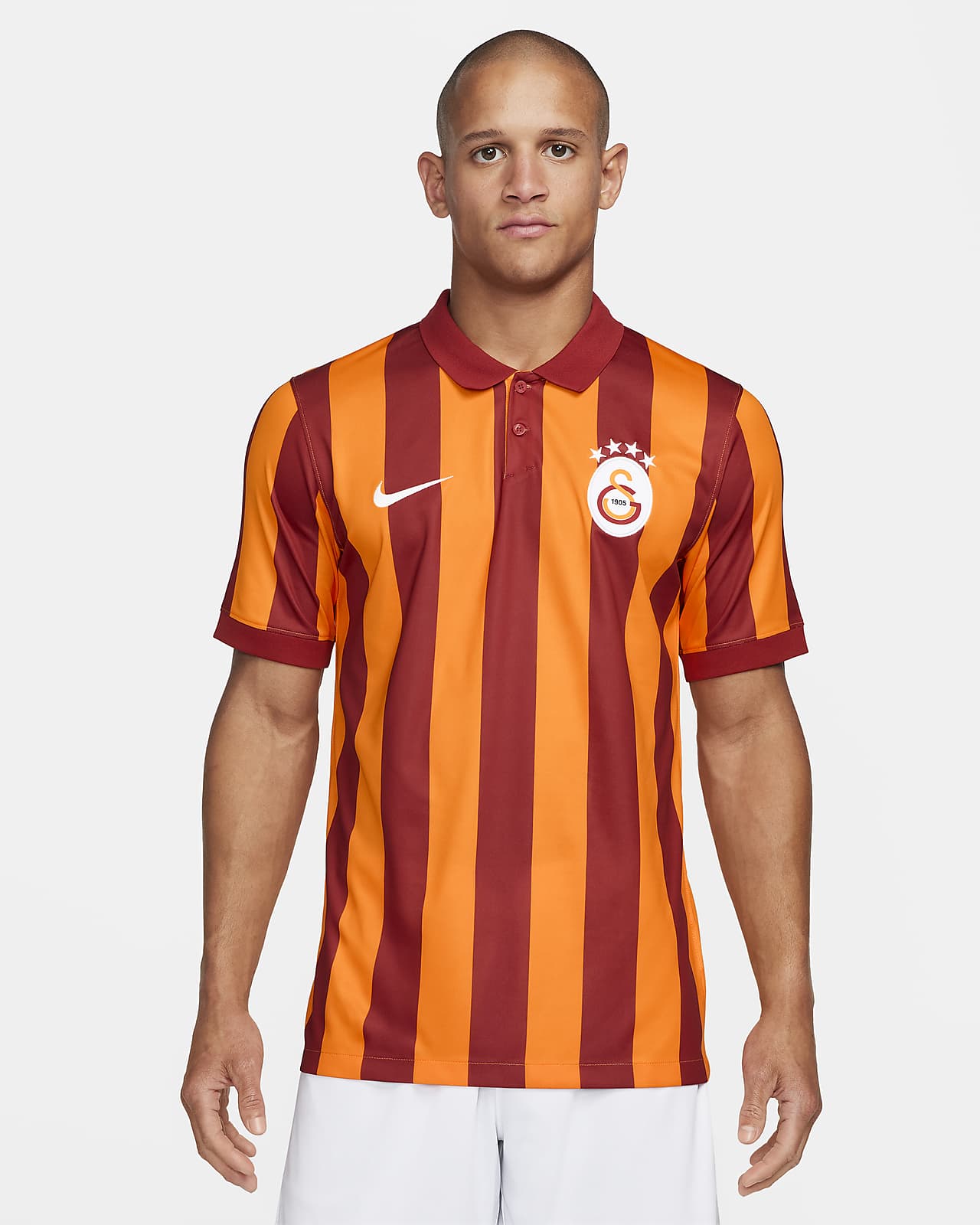 Galatasaray 2023/24 Stadium Third-Nike Dri-FIT-fodboldtrøje med korte ærmer til mænd