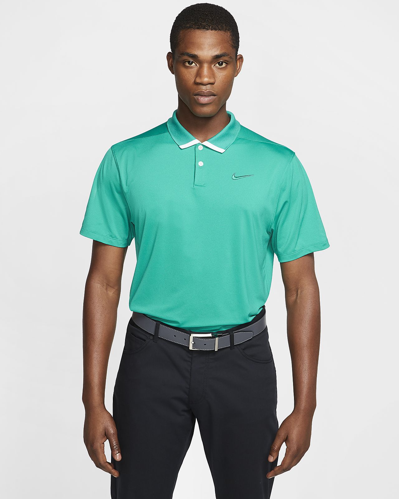 nike golf essential tipped polo shirt