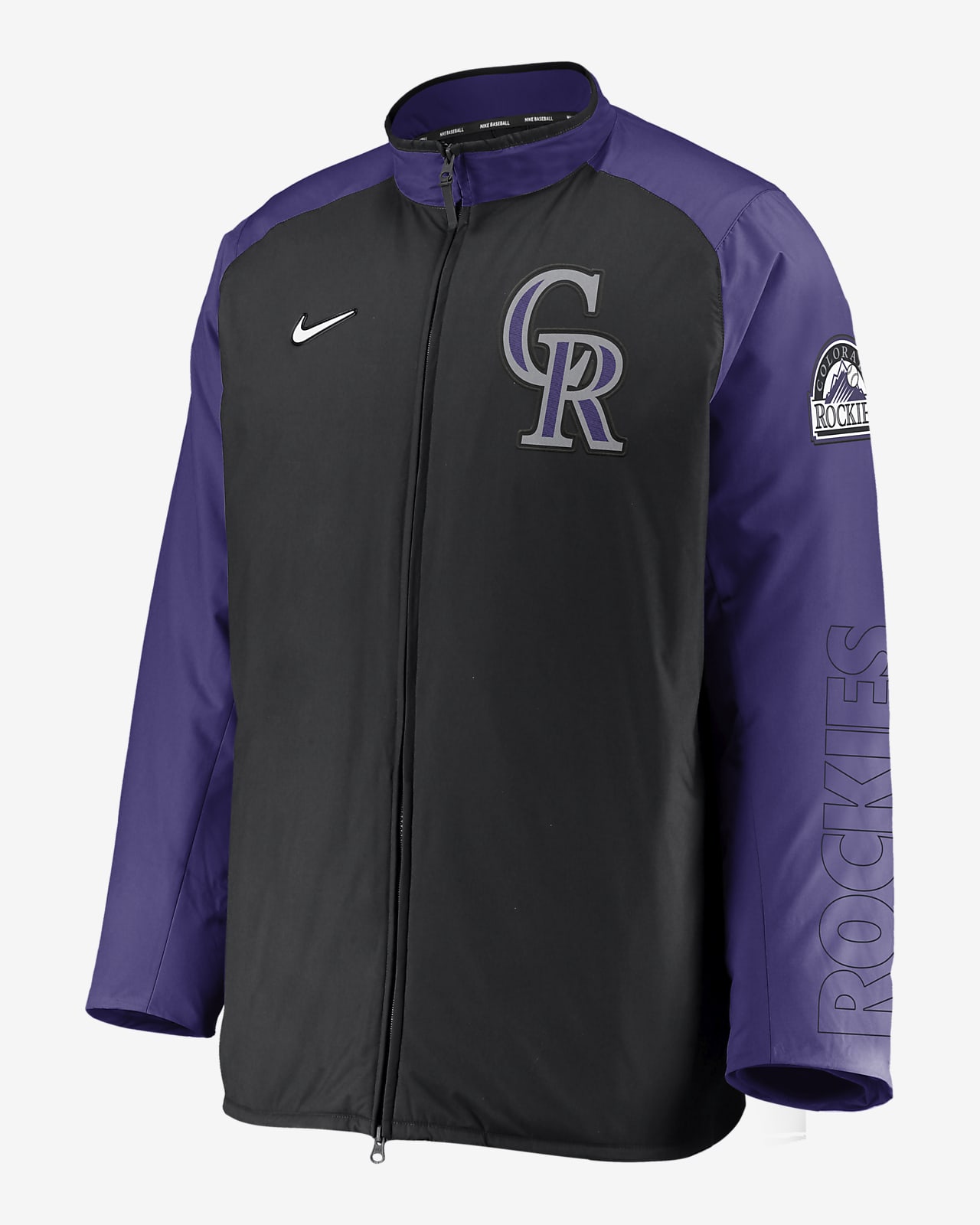 Nike Dugout (MLB Colorado Rockies) Men's Full-Zip Jacket