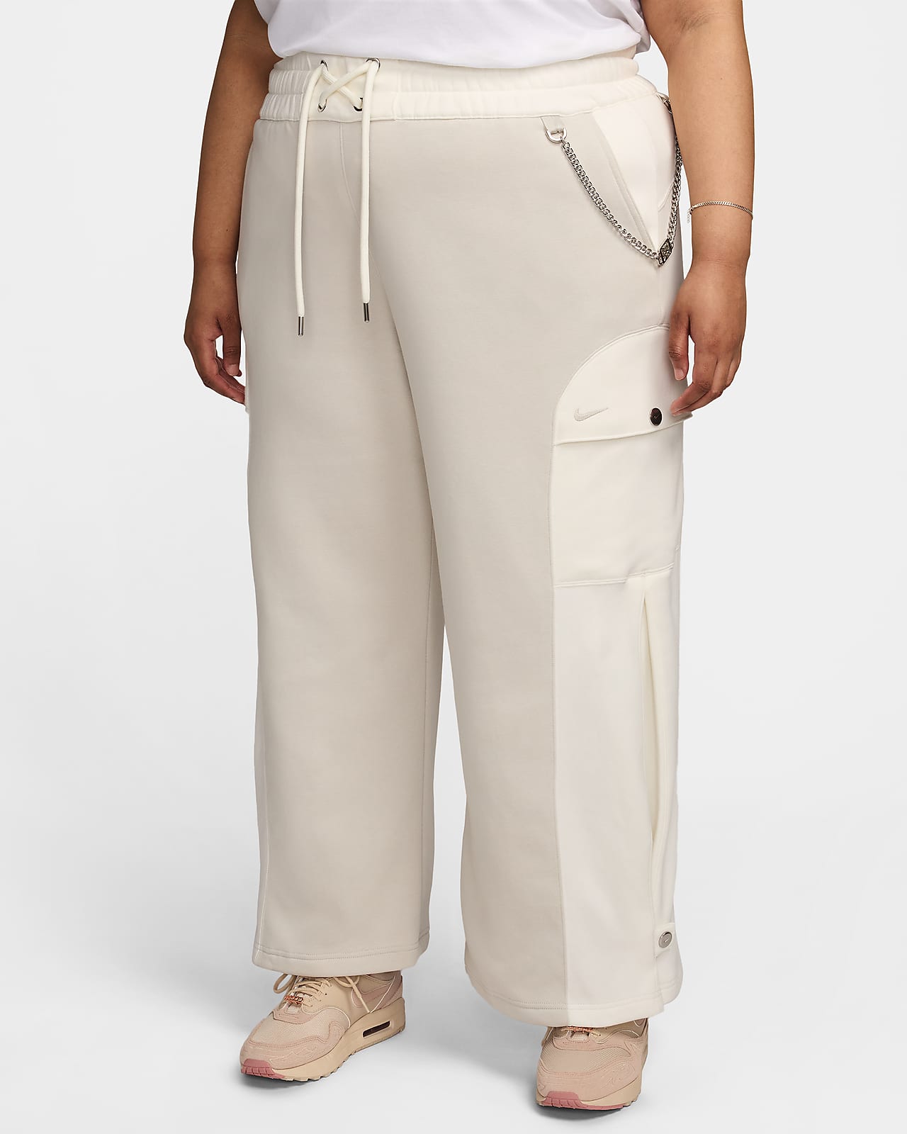 Pants de tejido Fleece para mujer (talla grande) Serena Williams Design Crew