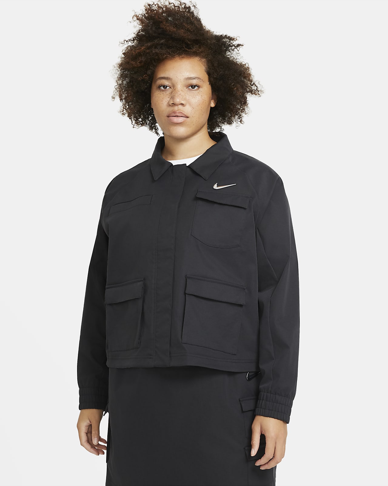 Nike Sportswear Swoosh Women's Jacket (Plus Size)