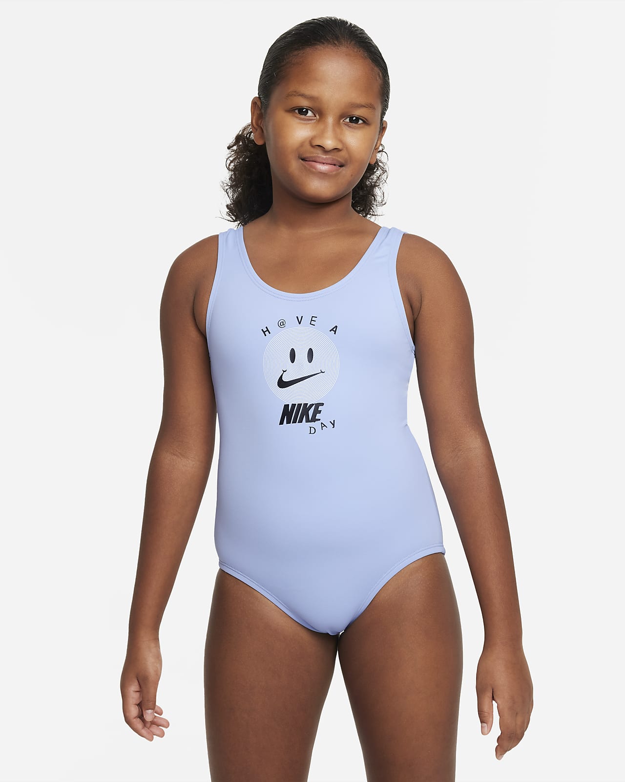 Nike Big Kids' (Girls') U-Back 1-Piece Swimsuit
