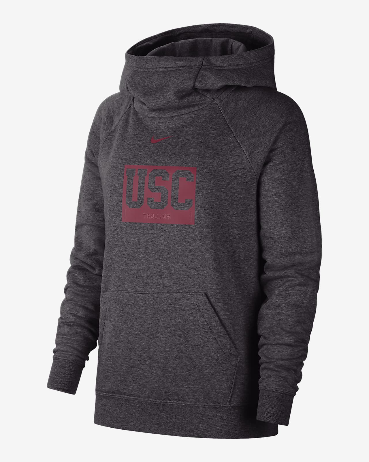 Nike College Essential (USC) Women's Funnel-Neck Hoodie