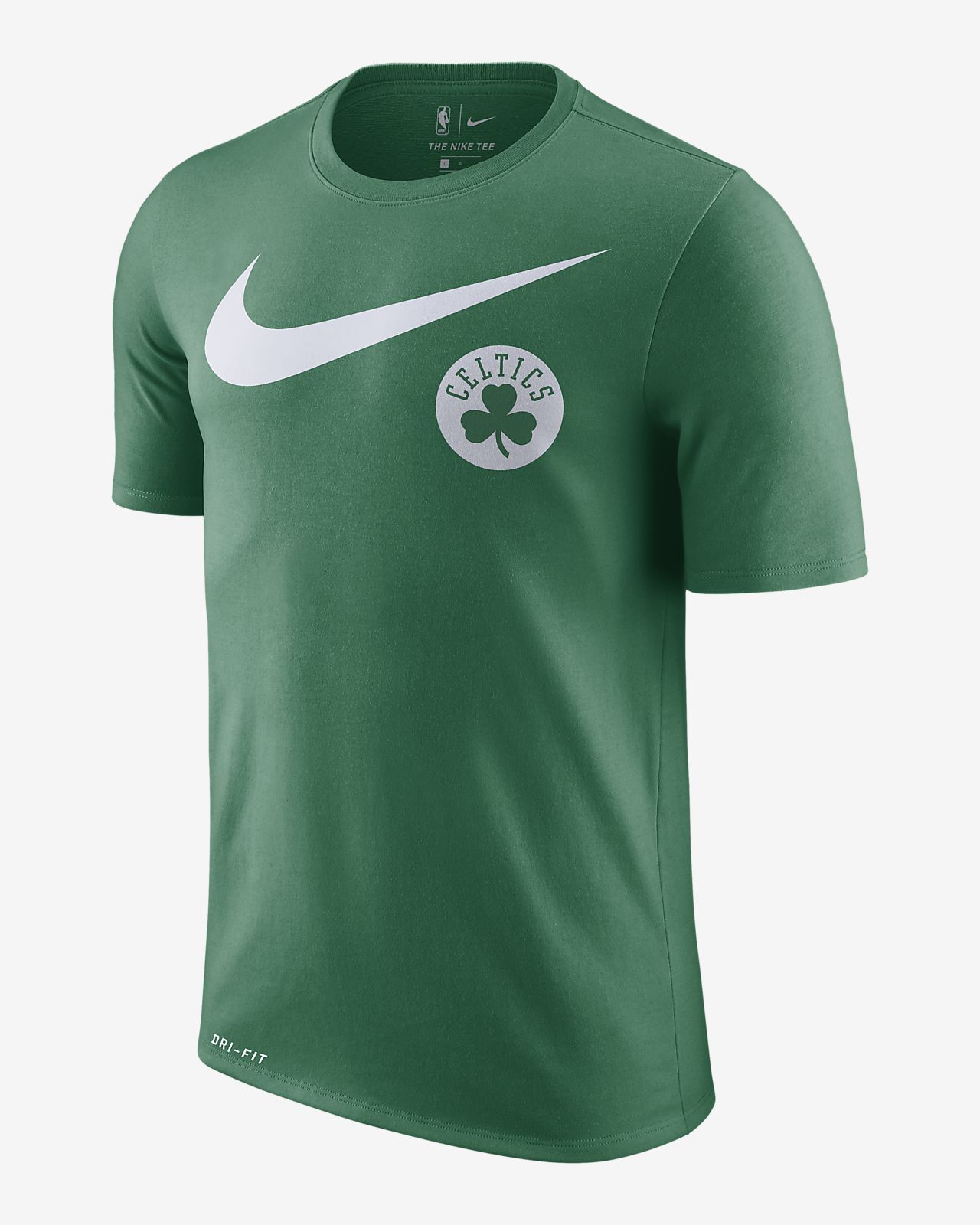 green nike shirt