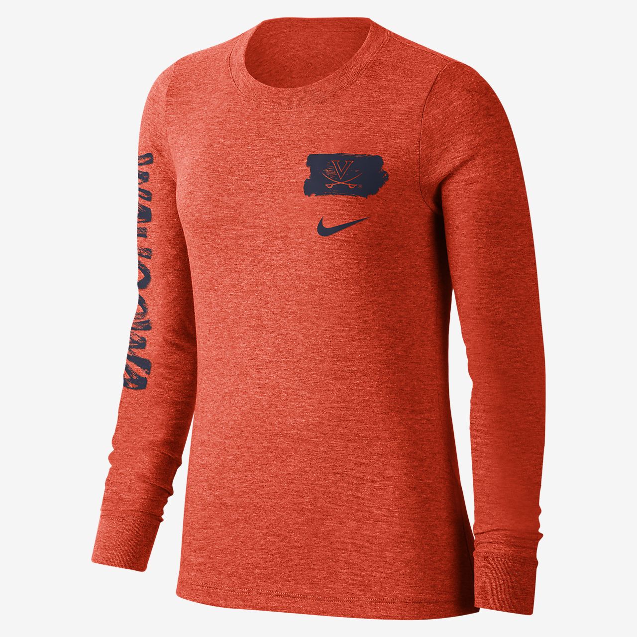 nike long sleeve orange