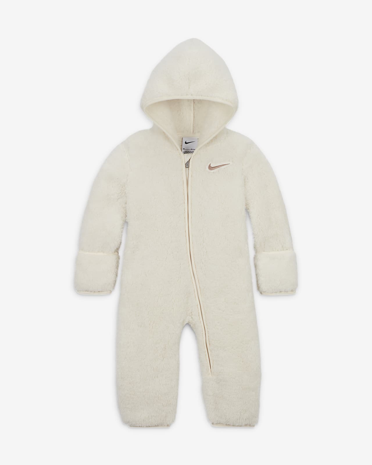 Nike Hooded Sherpa Coverall Baby Coverall