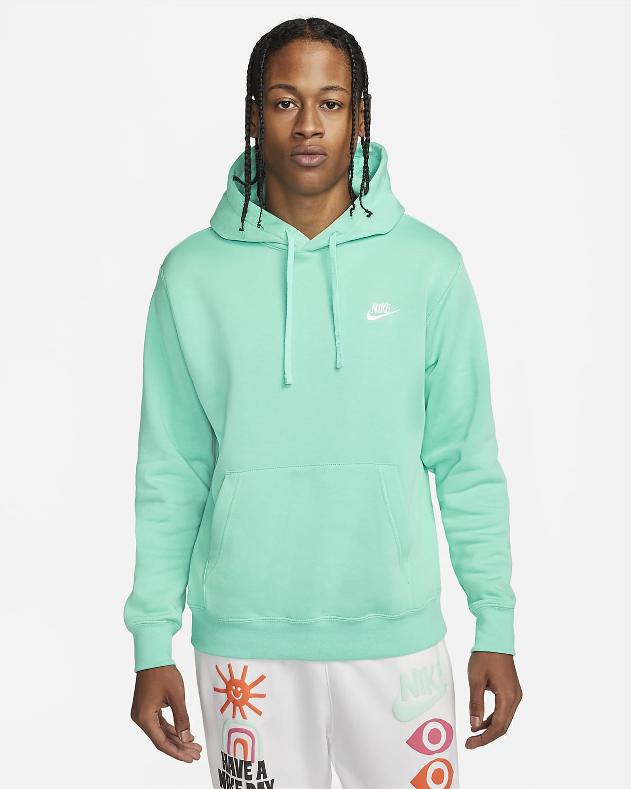Mikina Nike Sportswear Club Fleece s kapucí
