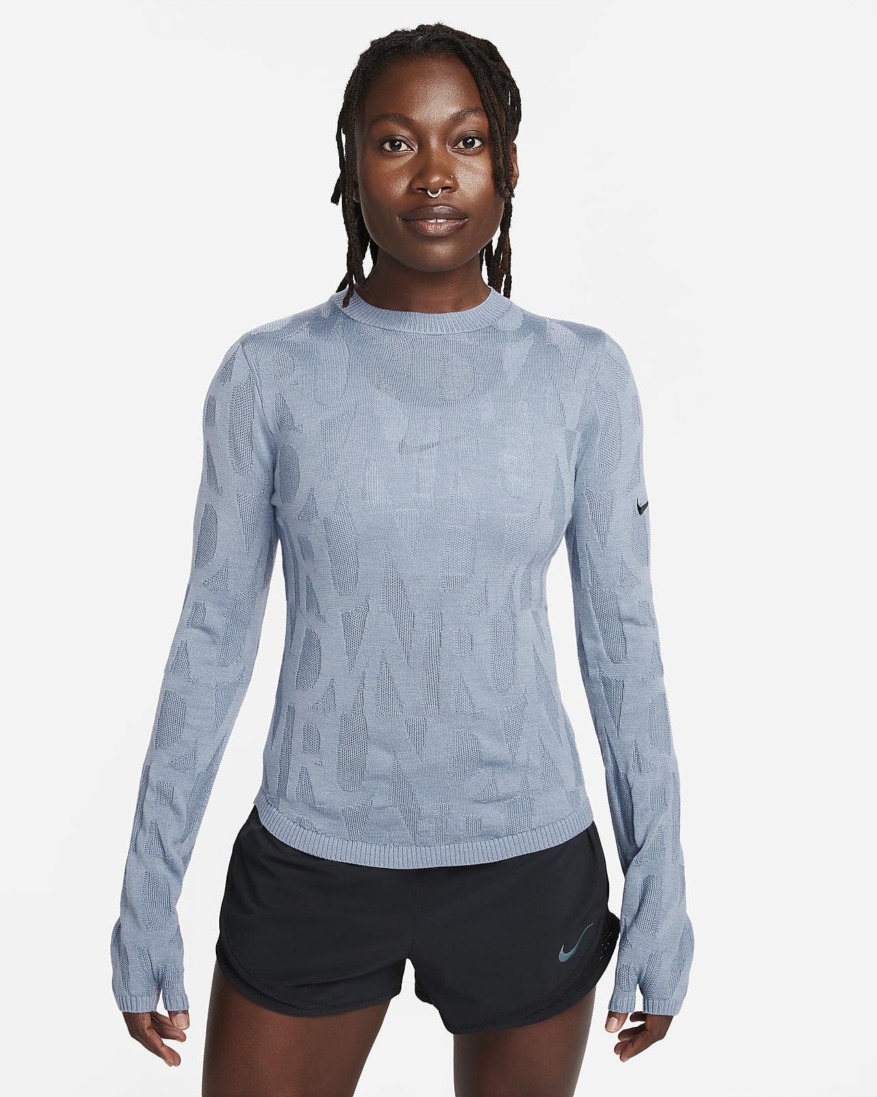 Γυναικείο ενδιάμεσο ρούχο για τρέξιμο Nike Running Division