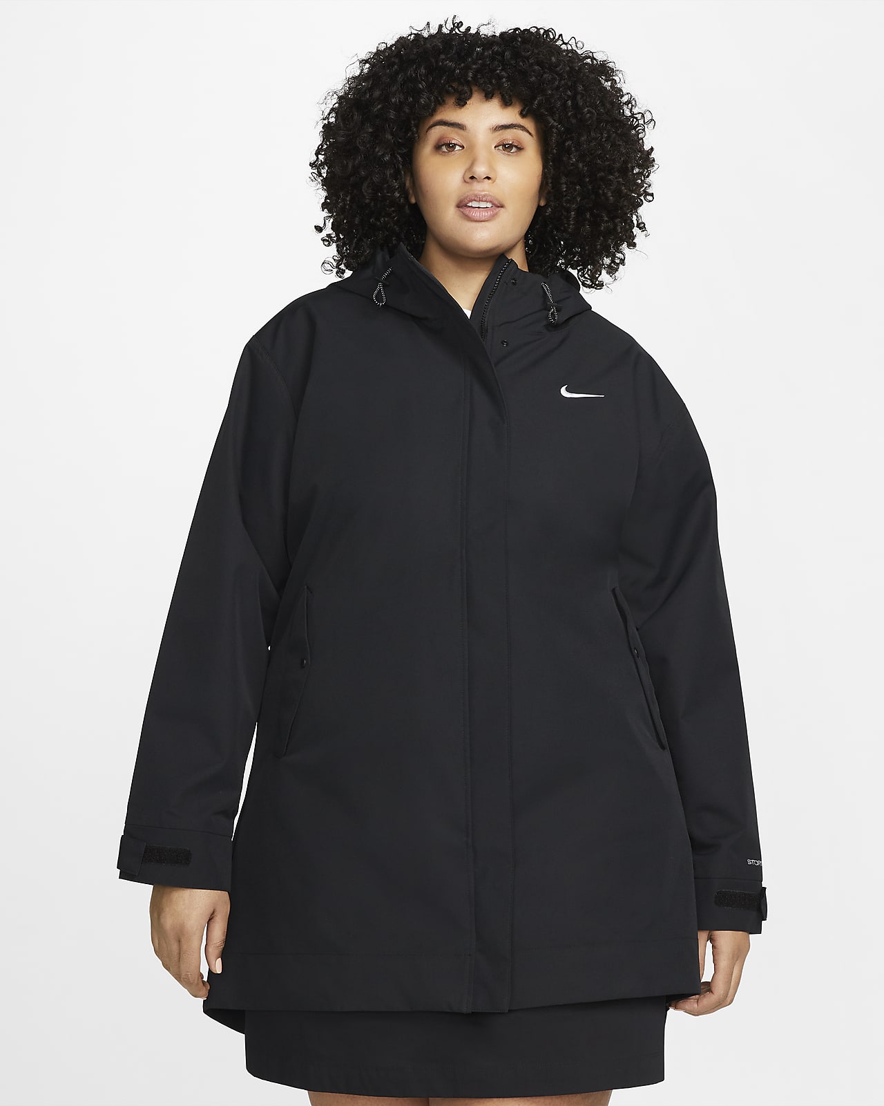Nike Sportswear Essential Storm-FIT Geweven damesparka (Plus Size)