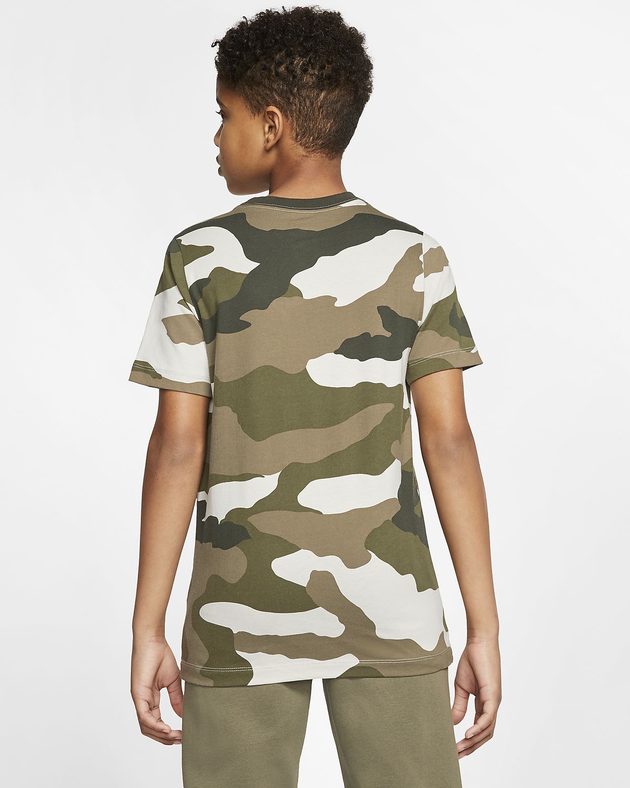 nike sportswear camo t shirt