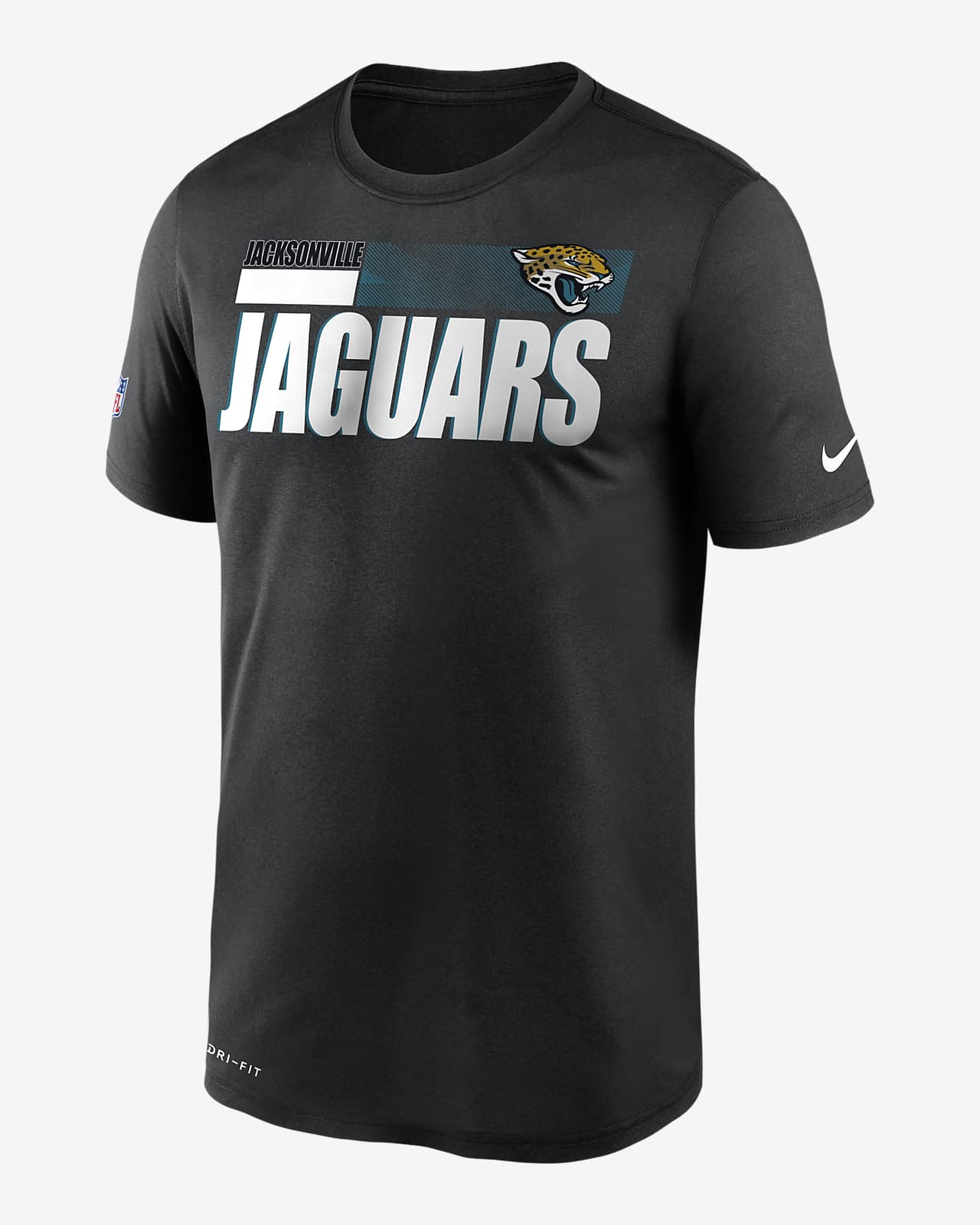 T-shirt Nike Dri-FIT Team Name Legend Sideline (NFL Jacksonville Jaguars) - Uomo