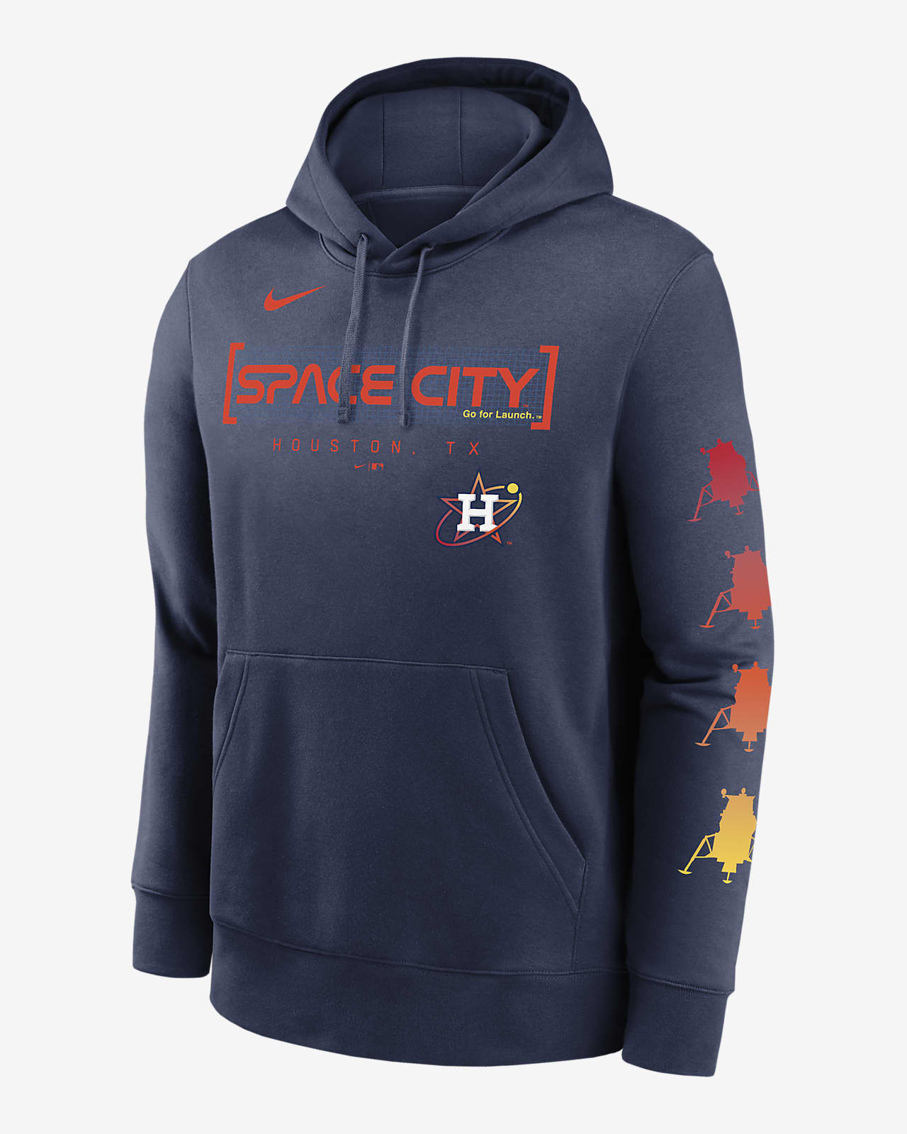 Houston Astros City Connect Club Men’s Nike MLB Pullover Hoodie