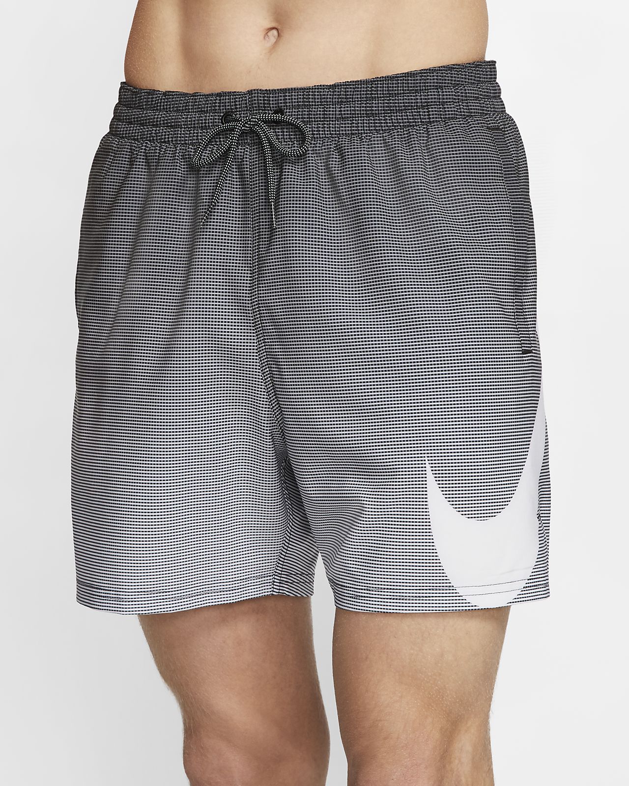 nike grey swim shorts