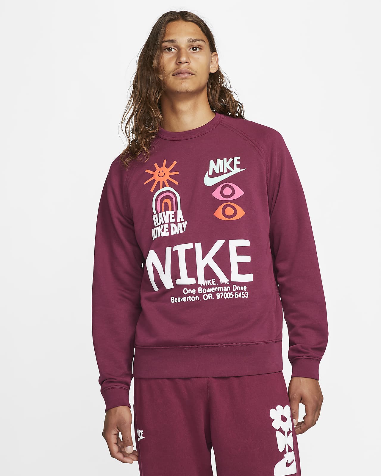 Nike Sportswear Men's French Terry Crew