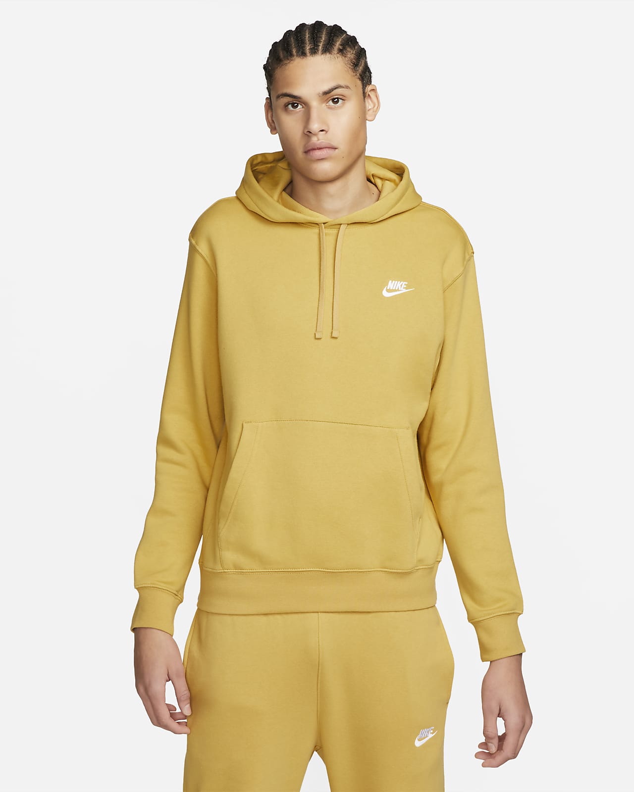 Nike Sportswear Club Fleece Pullover Hoodie. Nike HU