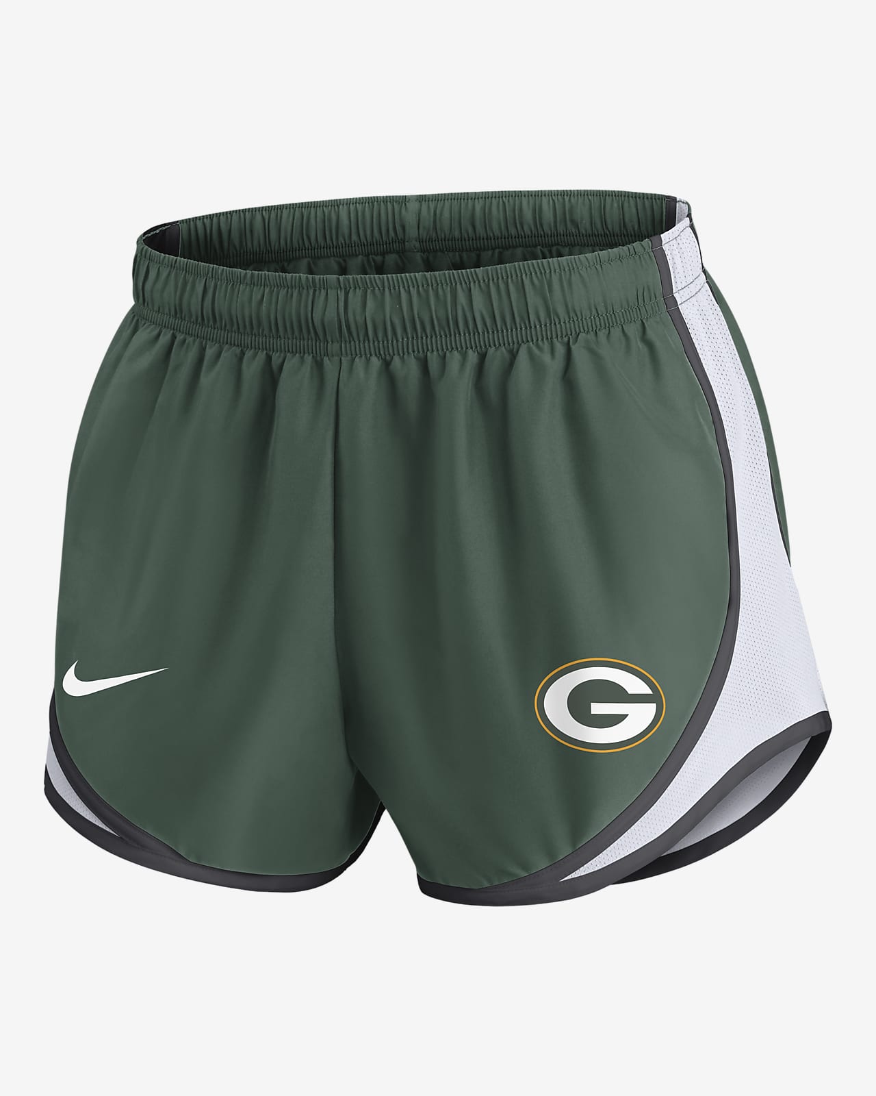 Shorts para mujer Nike Dri-FIT Tempo (NFL Green Bay Packers)