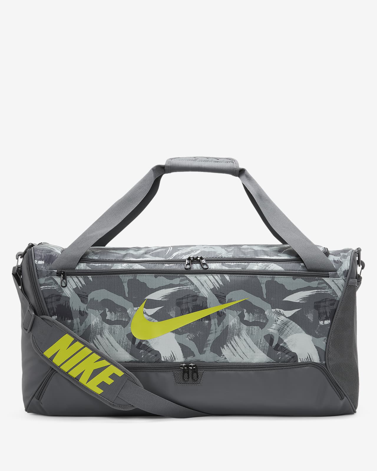 Saco de desporto estampado Nike Brasilia (médio, 60 L)