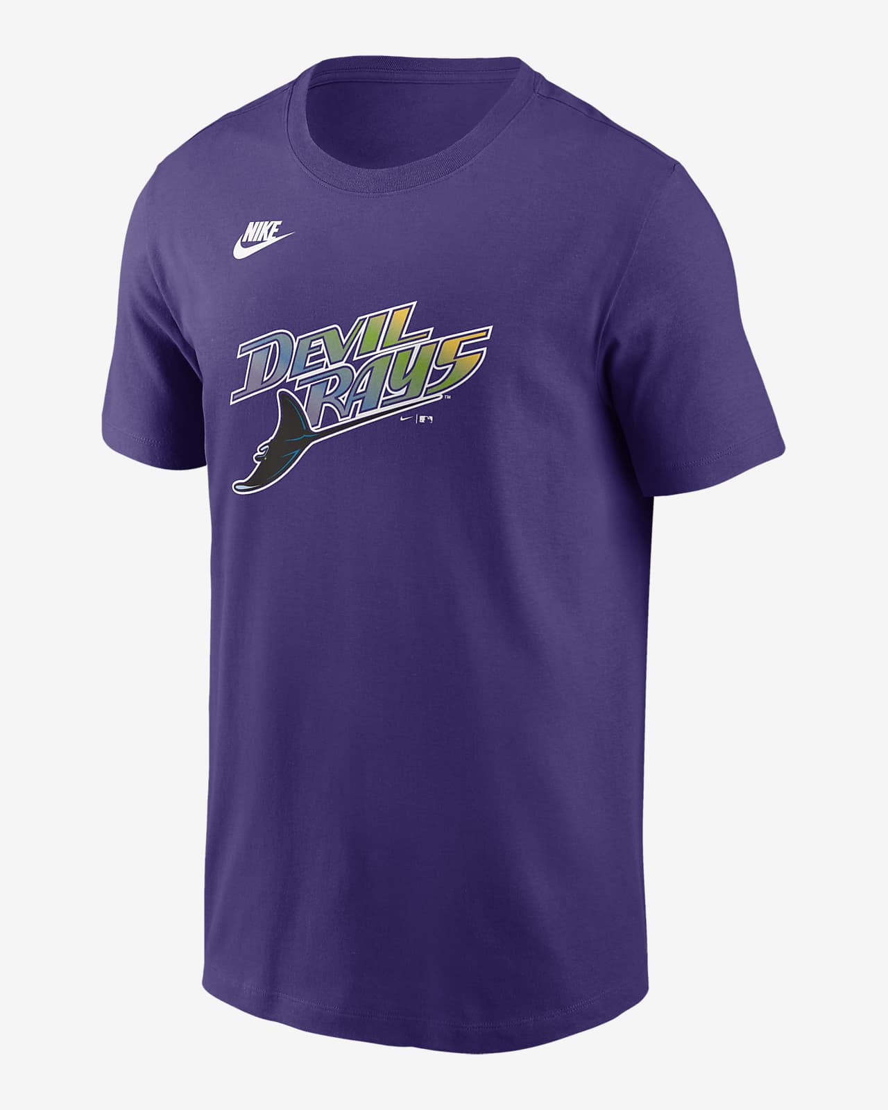 Tampa Bay Rays Cooperstown Logo Men's Nike MLB T-Shirt