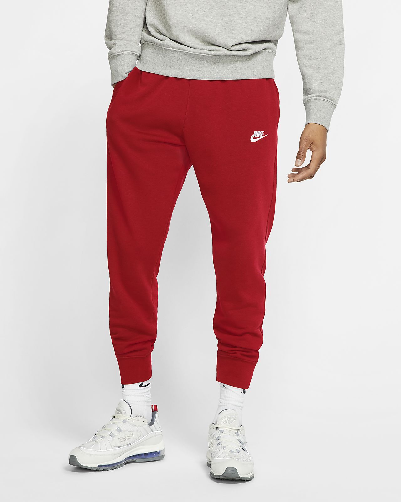 jogging nike noir et rouge