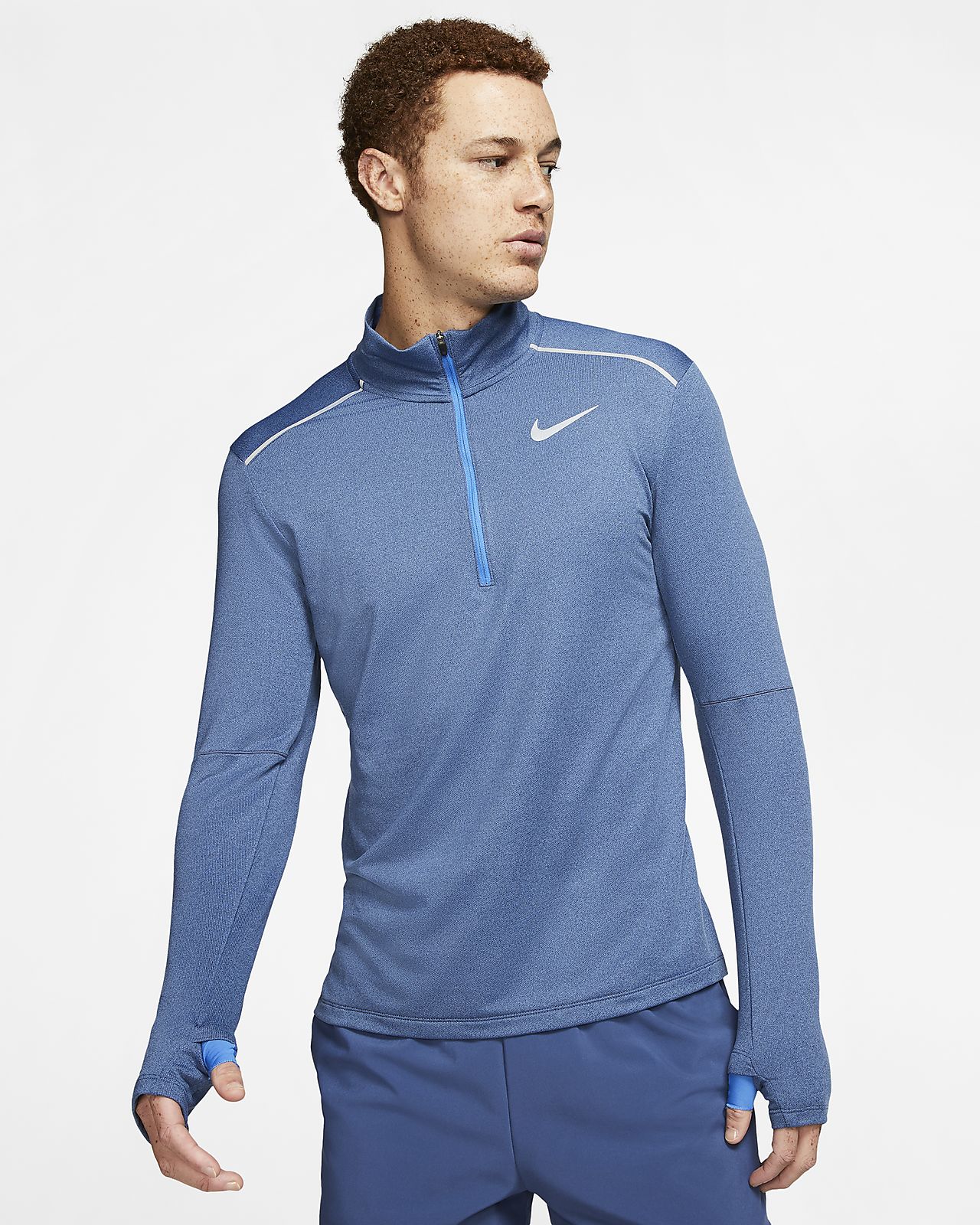 blue nike top