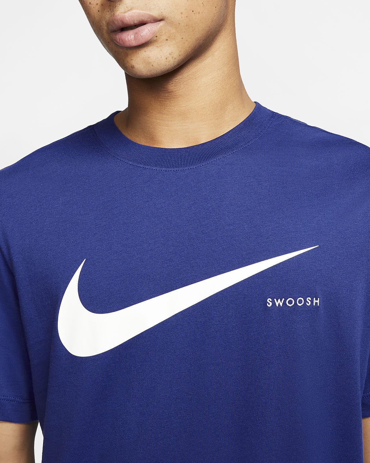 blue t shirt nike