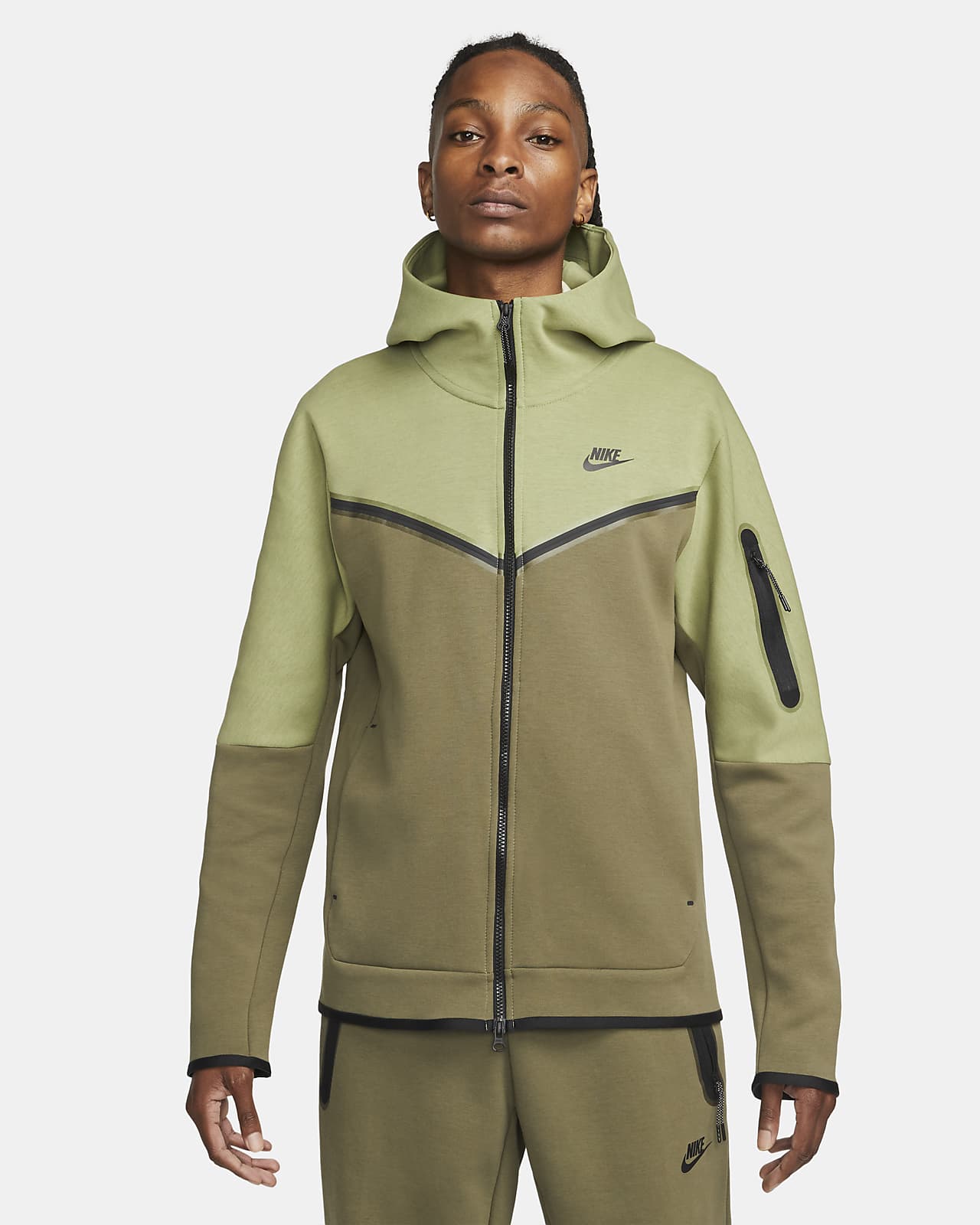 Nike Sportswear Tech Fleece hettejakke for herre