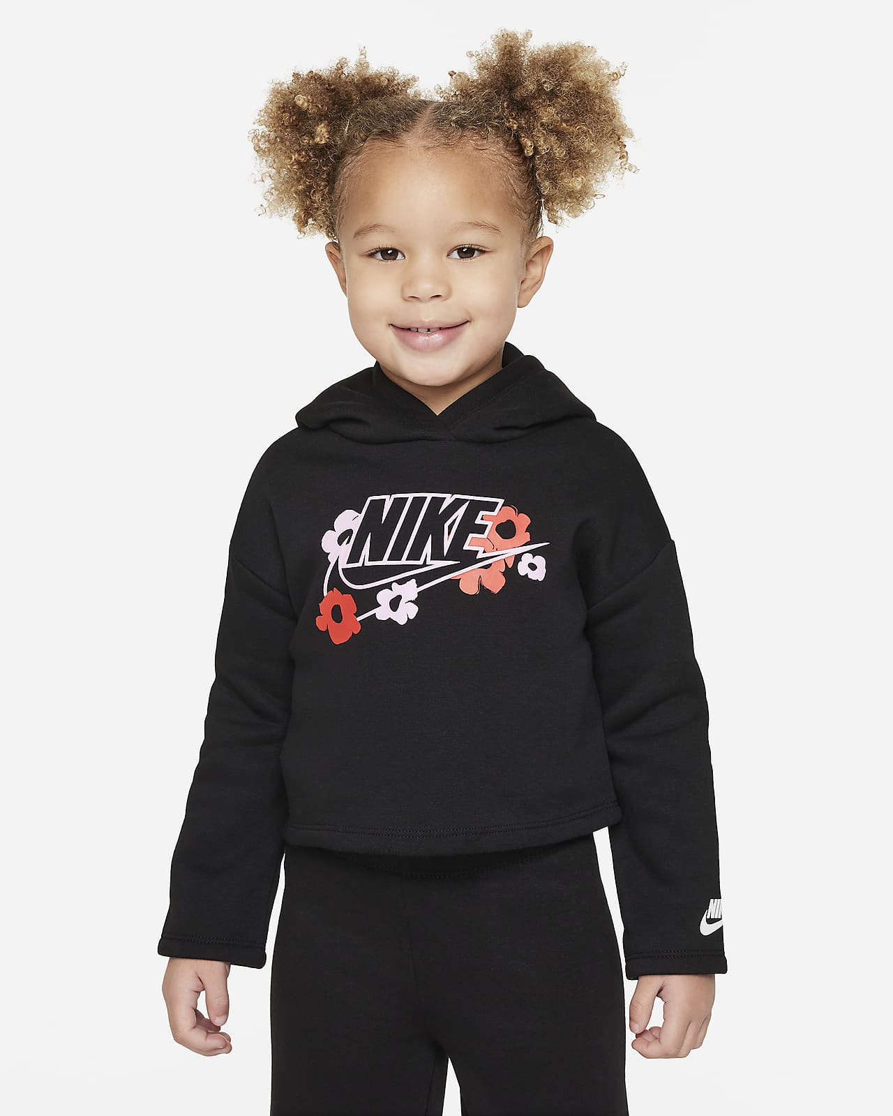 Nike Floral Fleece Toddler Graphic Hoodie