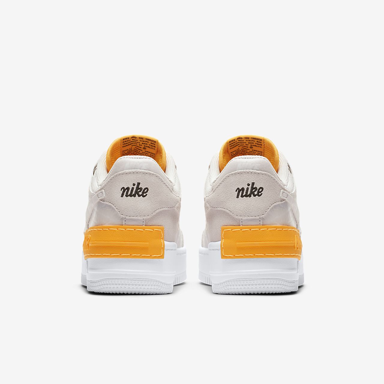 nike air force 1 orange