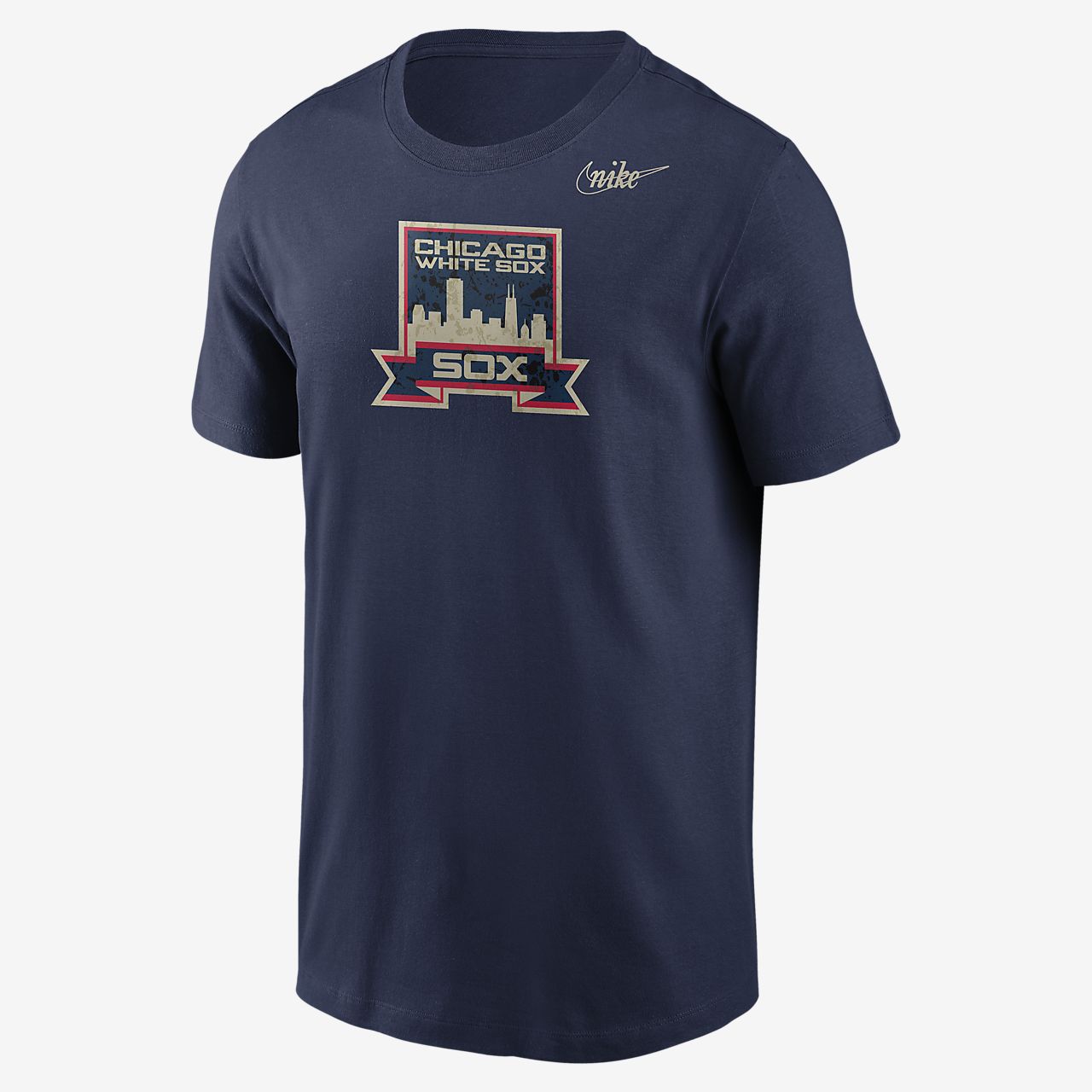 Nike Cooperstown Distressed Tri-Blend (MLB Chicago White Sox) Men's T ...