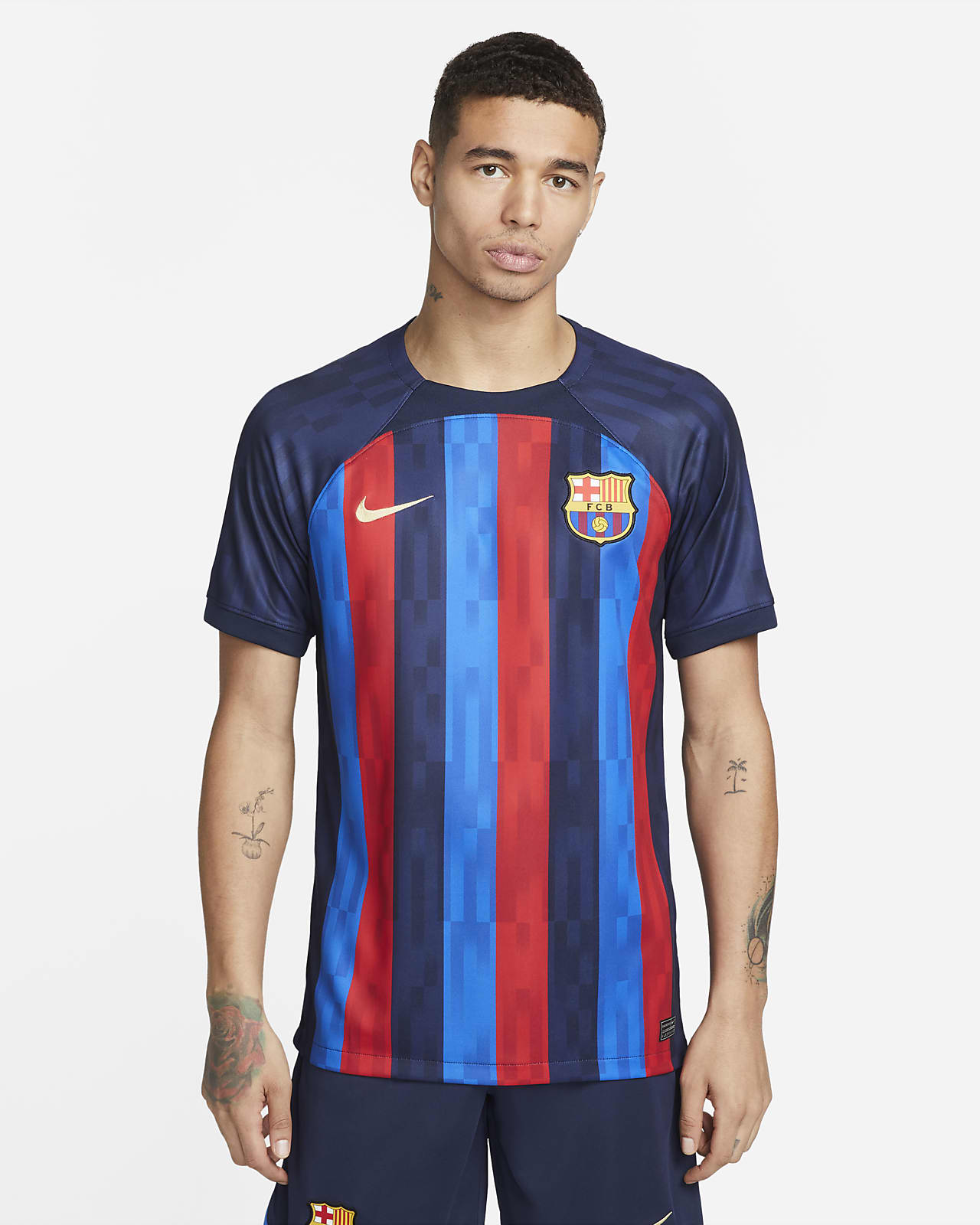 F.C. Barcelona 2022/23 Stadium Home Men's Nike Dri-FIT Football Shirt