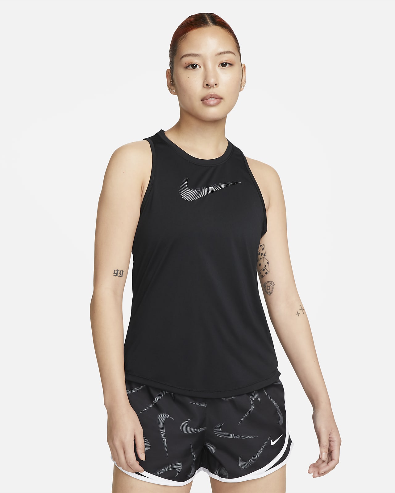 Nike Dri-FIT Swoosh 女款跑步背心上衣