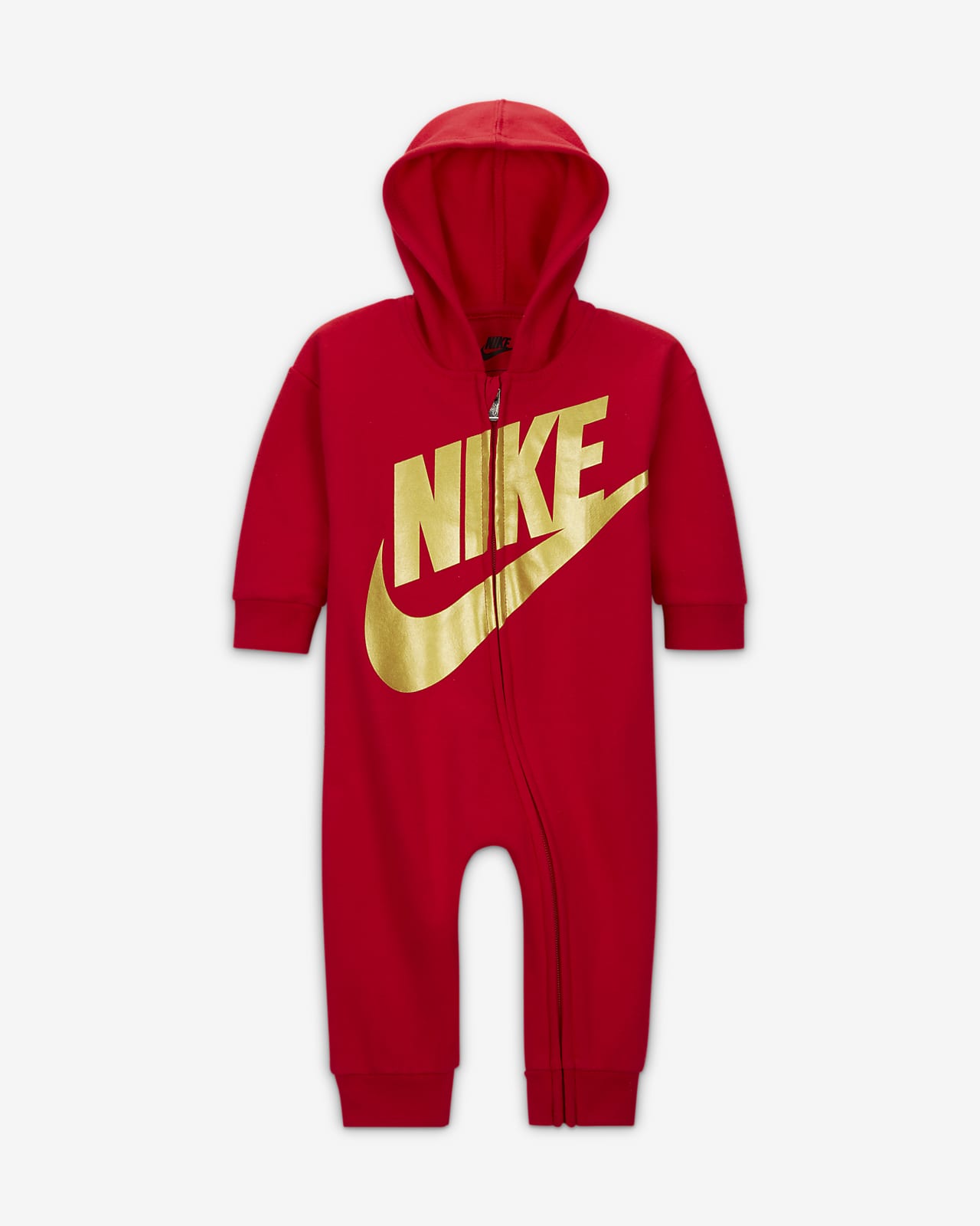 Nike Baby (0–12M) Full-Zip Overalls