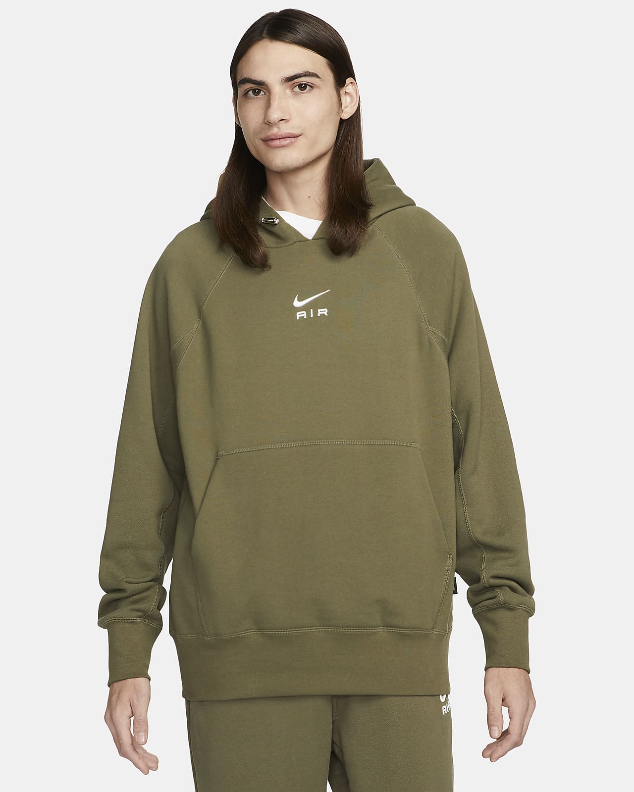 Nike Sportswear Air Men's French Terry Pullover Hoodie. Nike PT