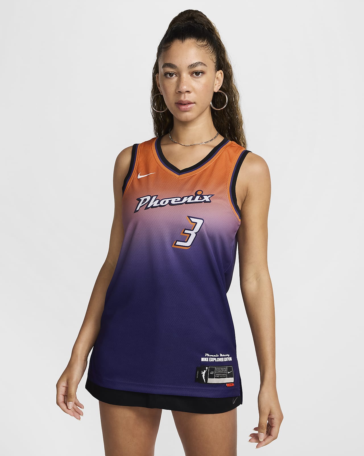Diana Taurasi Phoenix Mercury Explorer Edition Nike Dri-FIT WNBA Victory Jersey