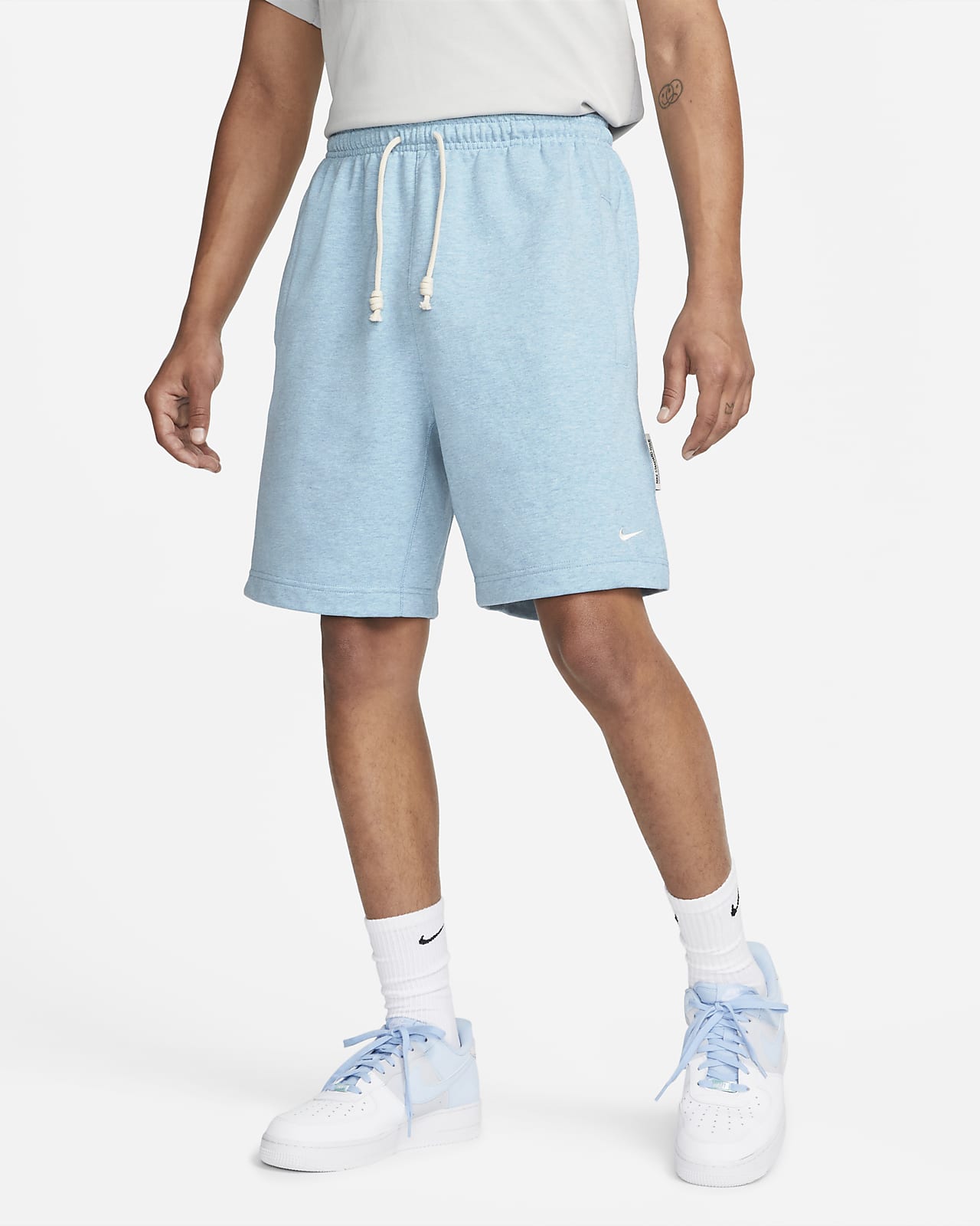 Nike Dri-FIT Standard Issue Men's 20cm (approx.) French Terry Basketball Shorts