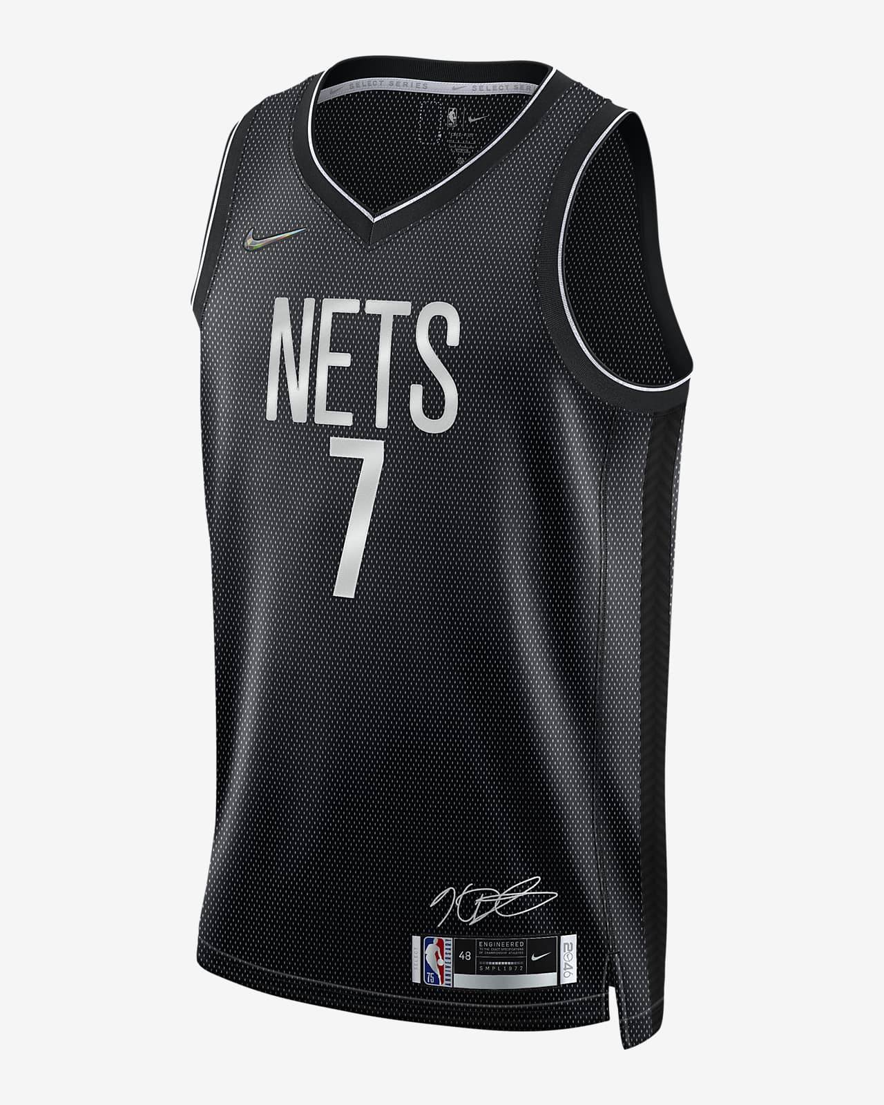 Kevin Durant Nets 男款 Nike Dri-FIT NBA 球衣