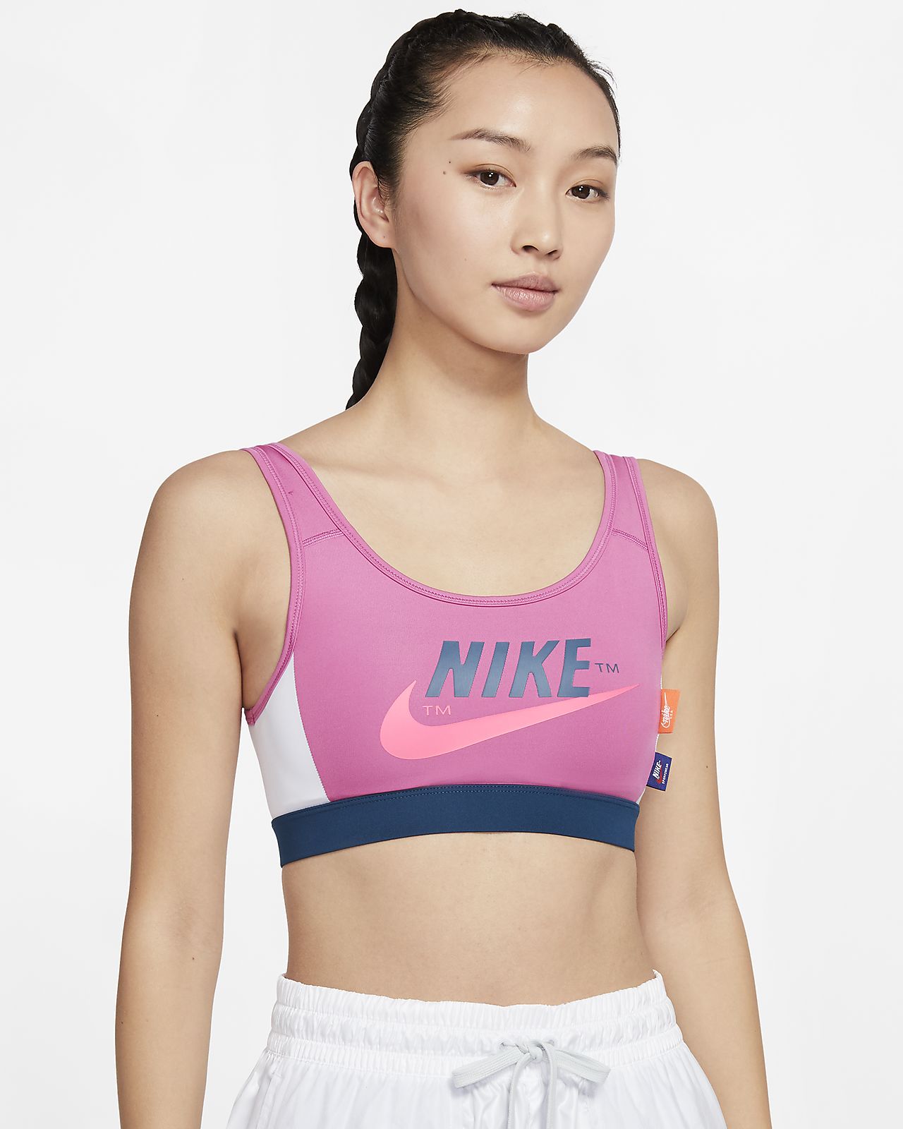 nike swoosh bra review