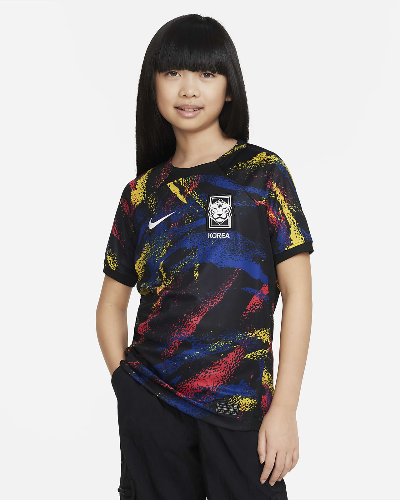 Korea 2022/23 Stadium Away Older Kids' Nike Dri-FIT Football Shirt
