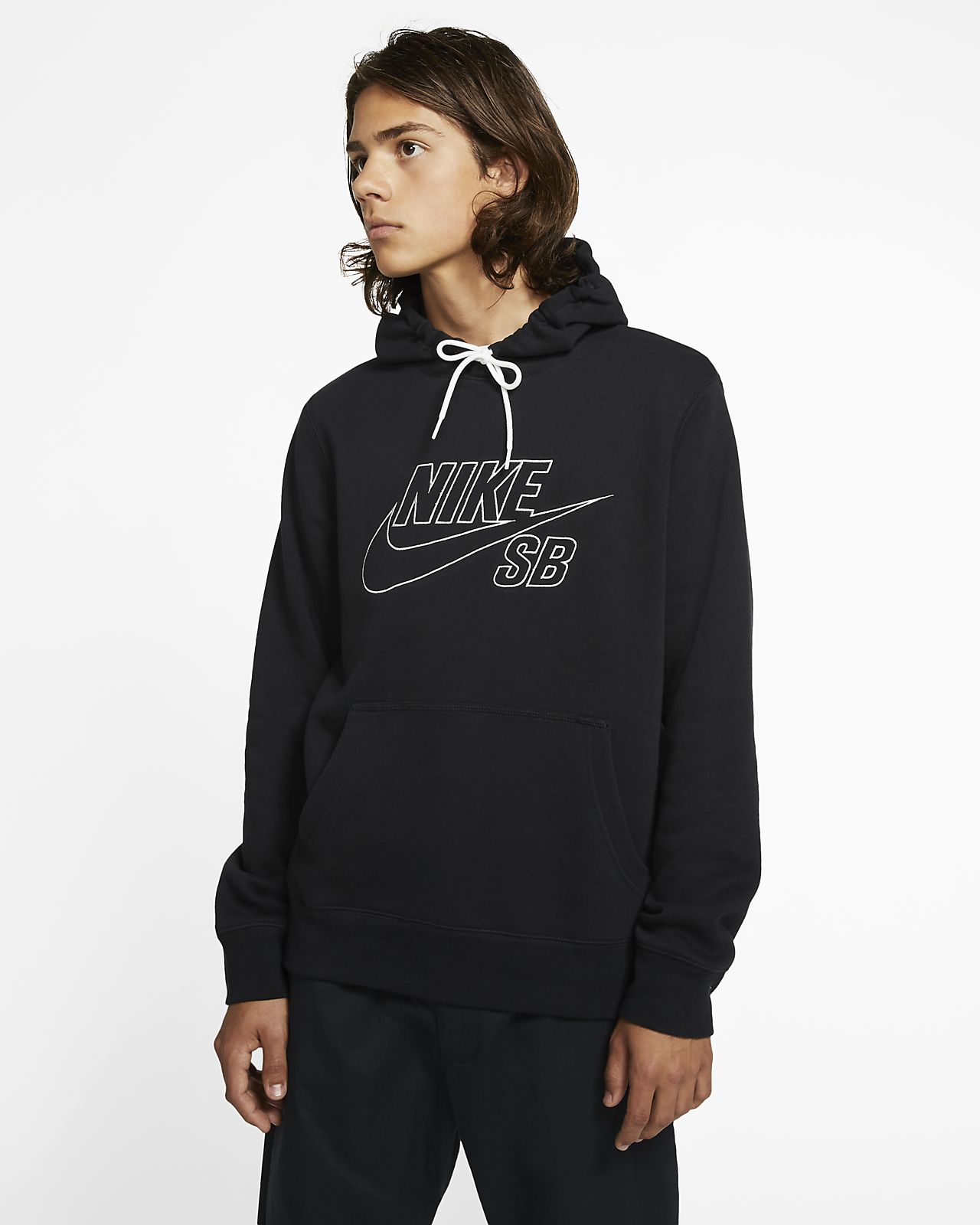 Nike SB Icon kapucnis, belebújós pulóver deszkázáshoz Nike SB Icon kapucnis, belebújós pulóver deszkázáshoz