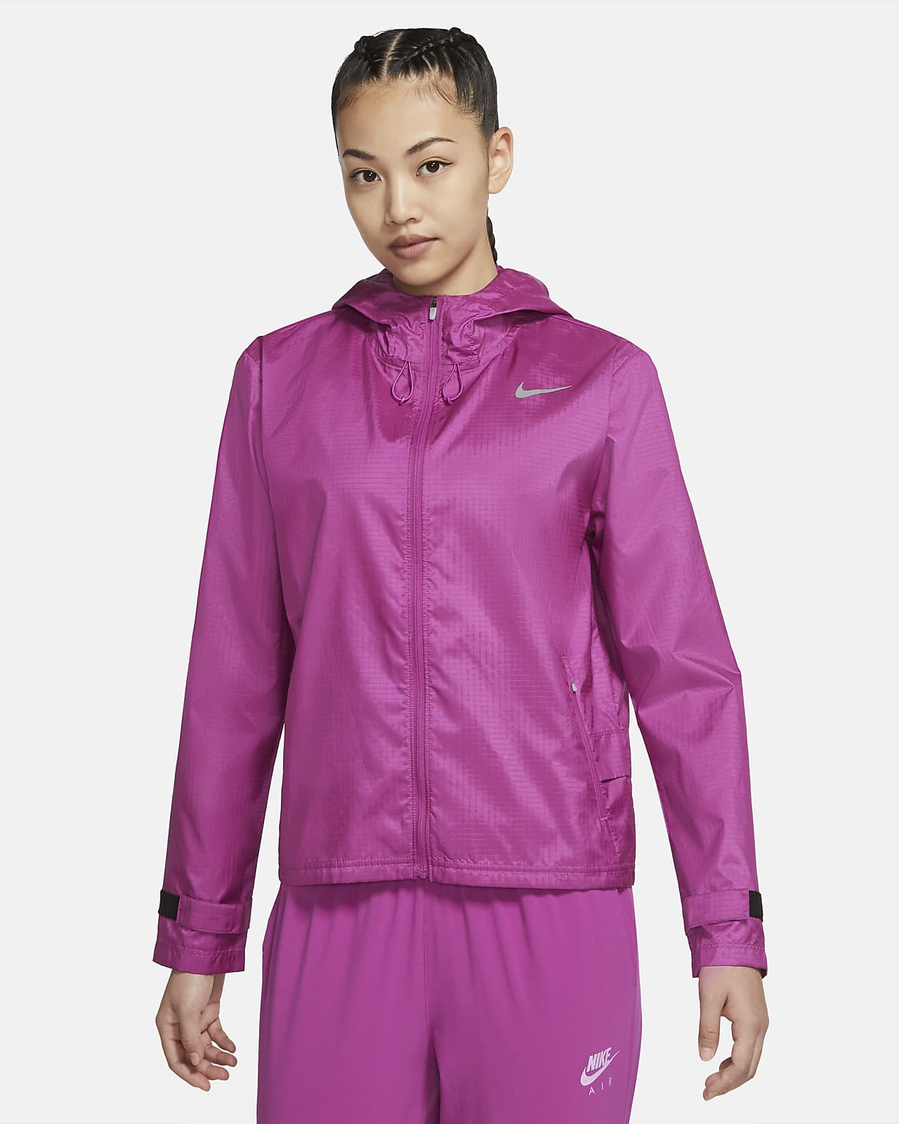 nike air running jacket