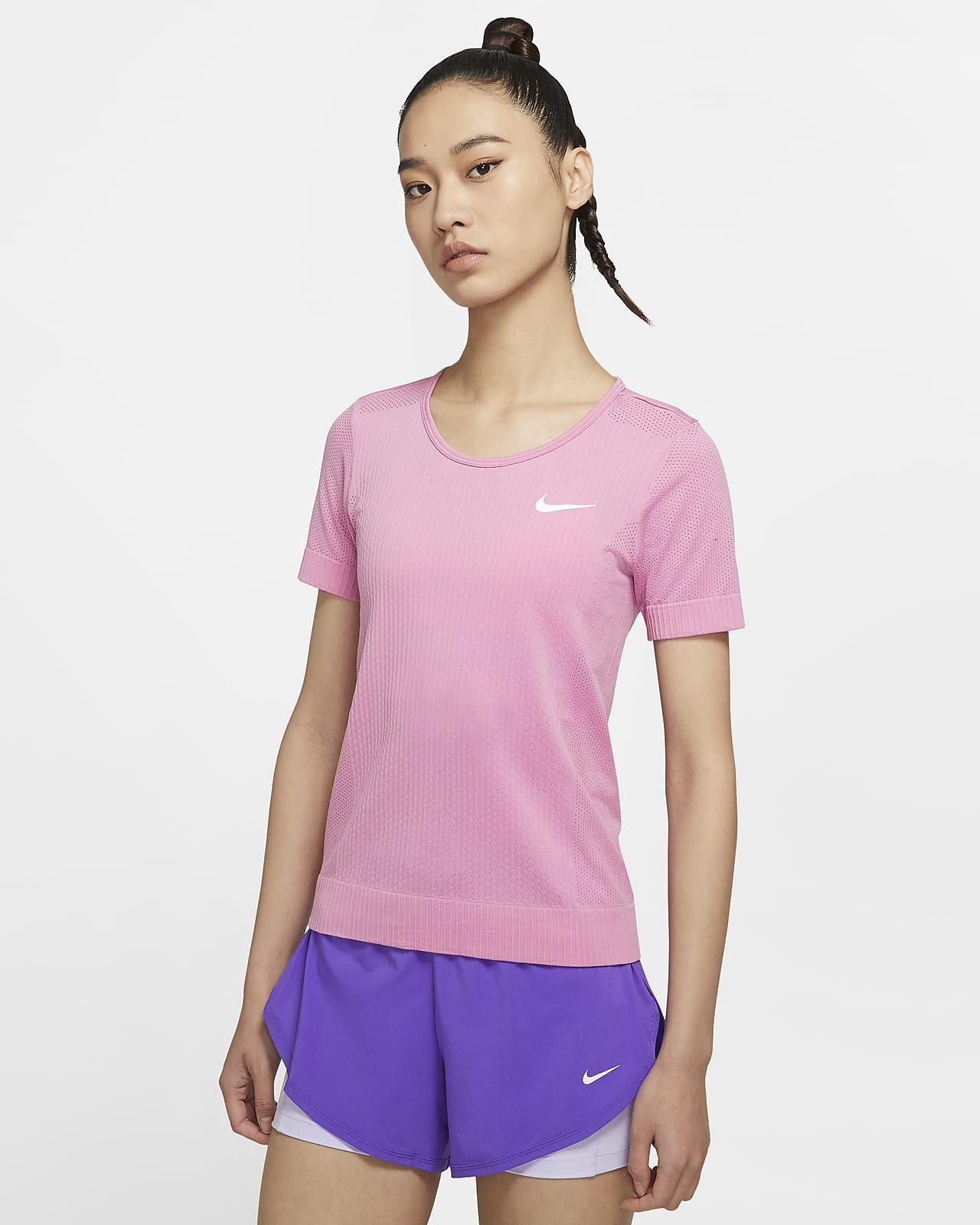 nike infinite short sleeve running top