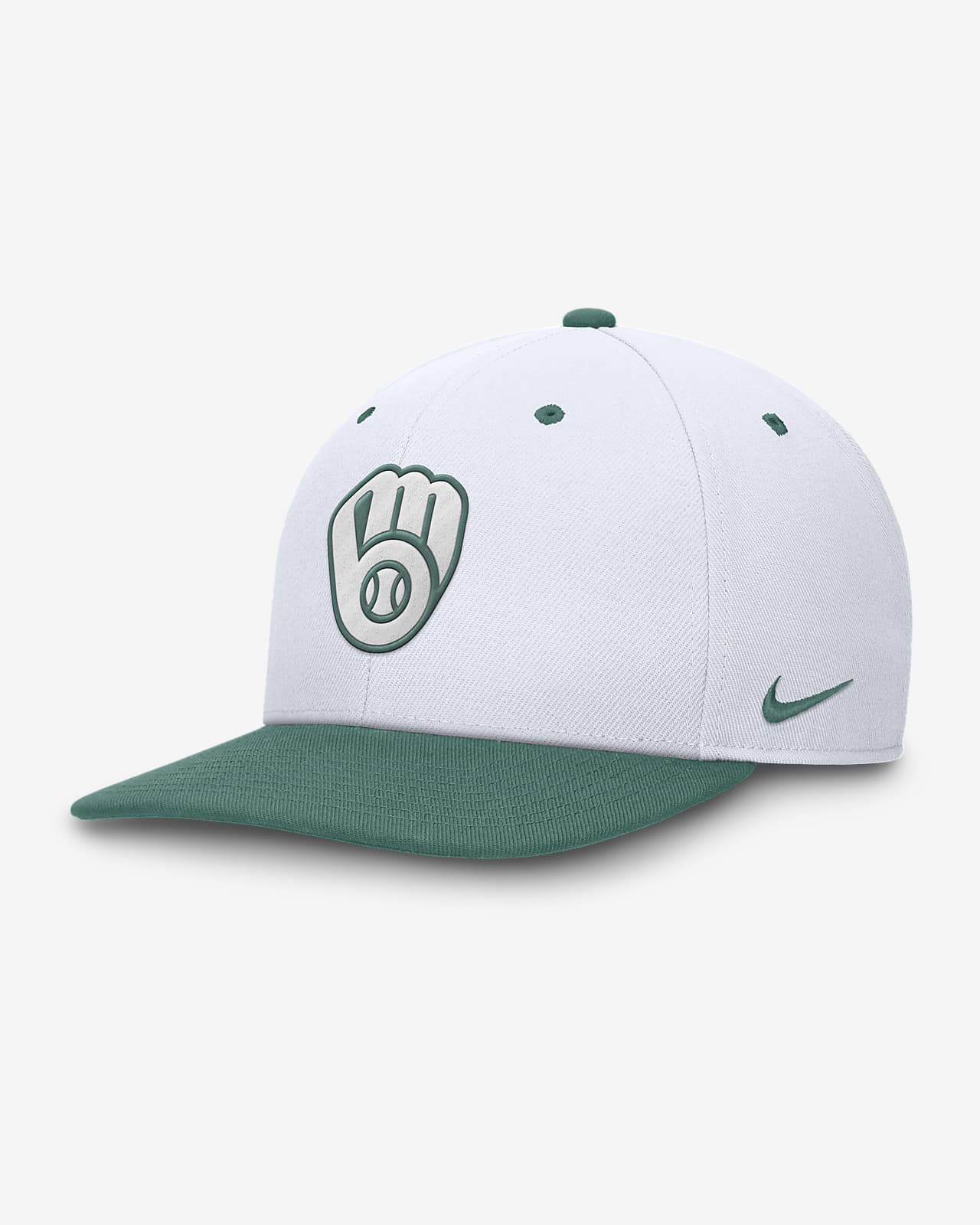 Milwaukee Brewers Bicoastal 2-Tone Pro Men's Nike Dri-FIT MLB Adjustable Hat