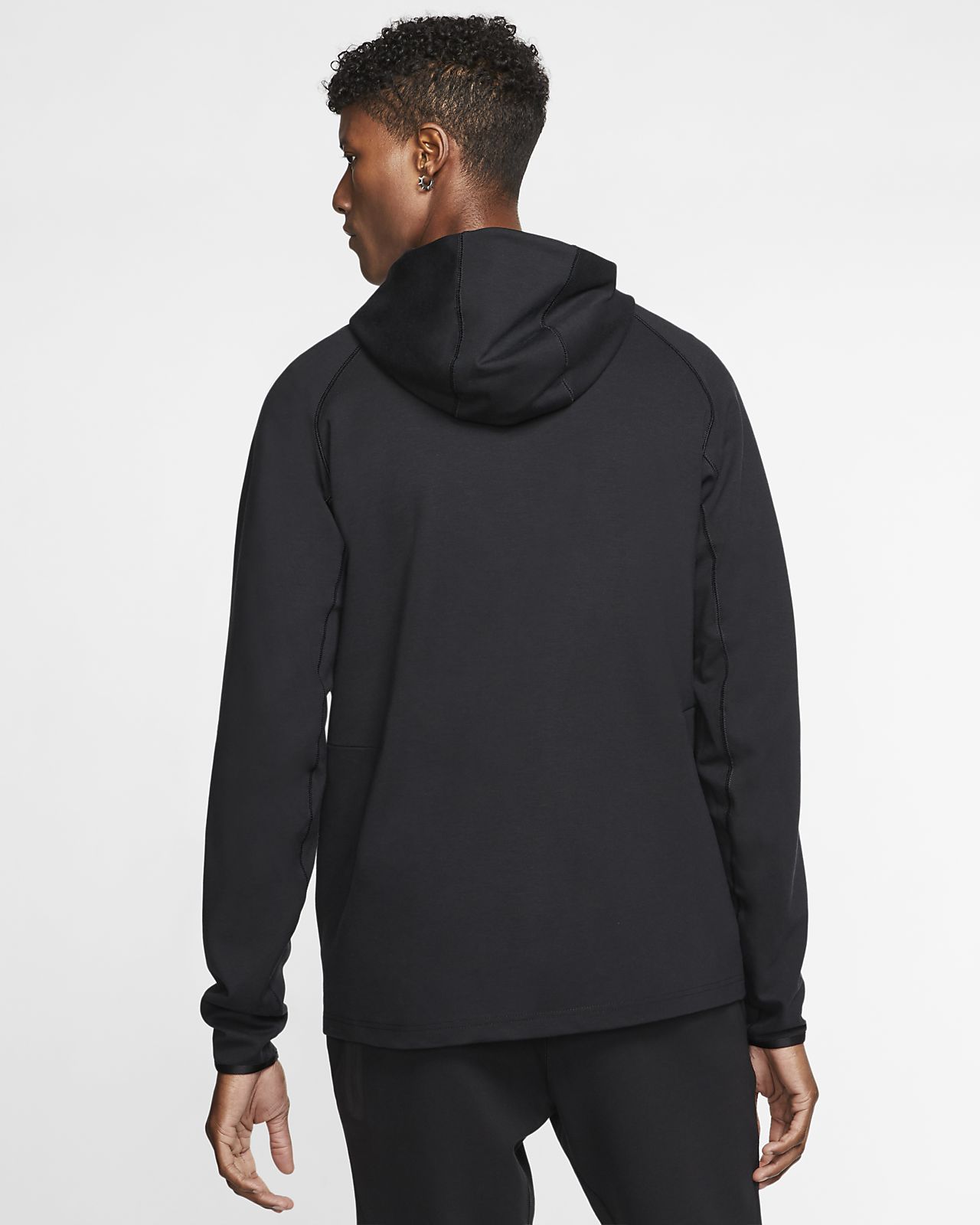 Nike Men/'s Classic Fleece Full Zip Running Jogging Gym Sports Track Grey Hoodie