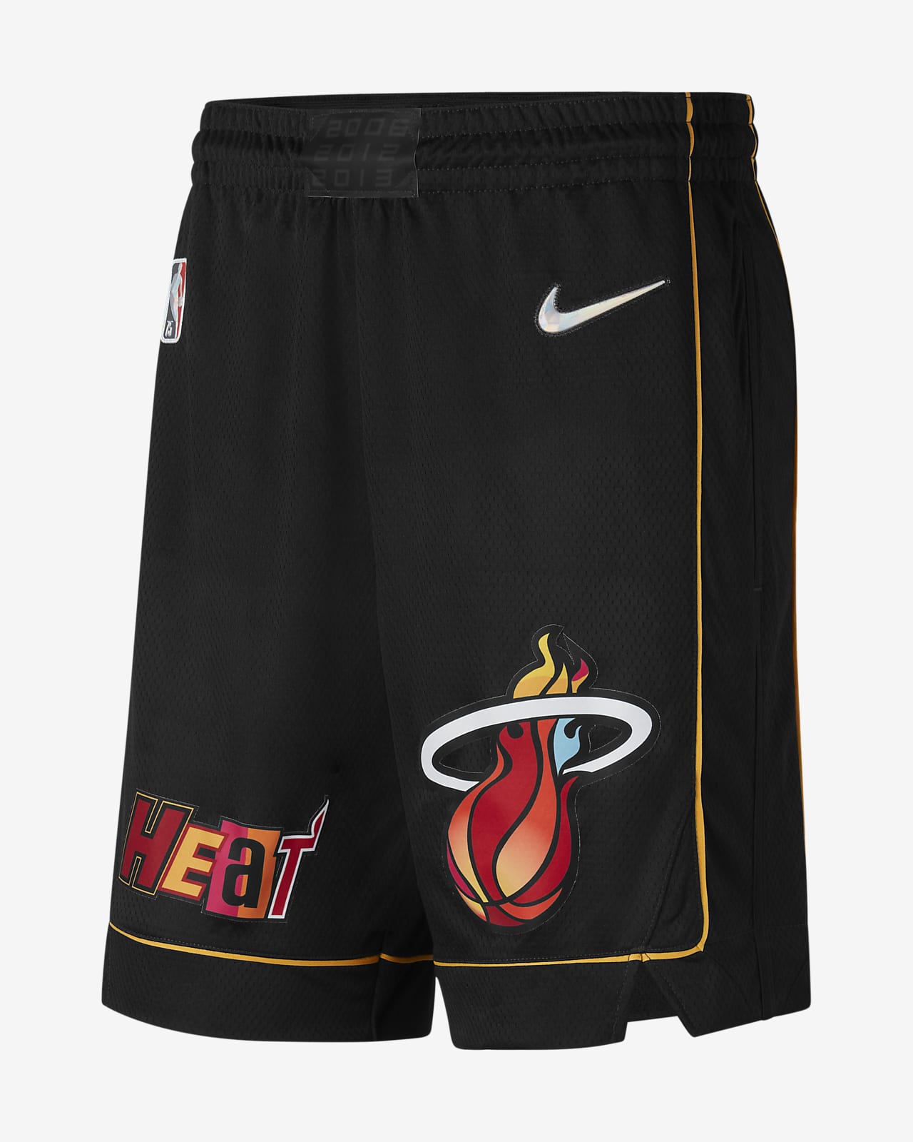 Miami Heat City Edition Pantalón corto Nike Dri-FIT Swingman de la NBA - Hombre