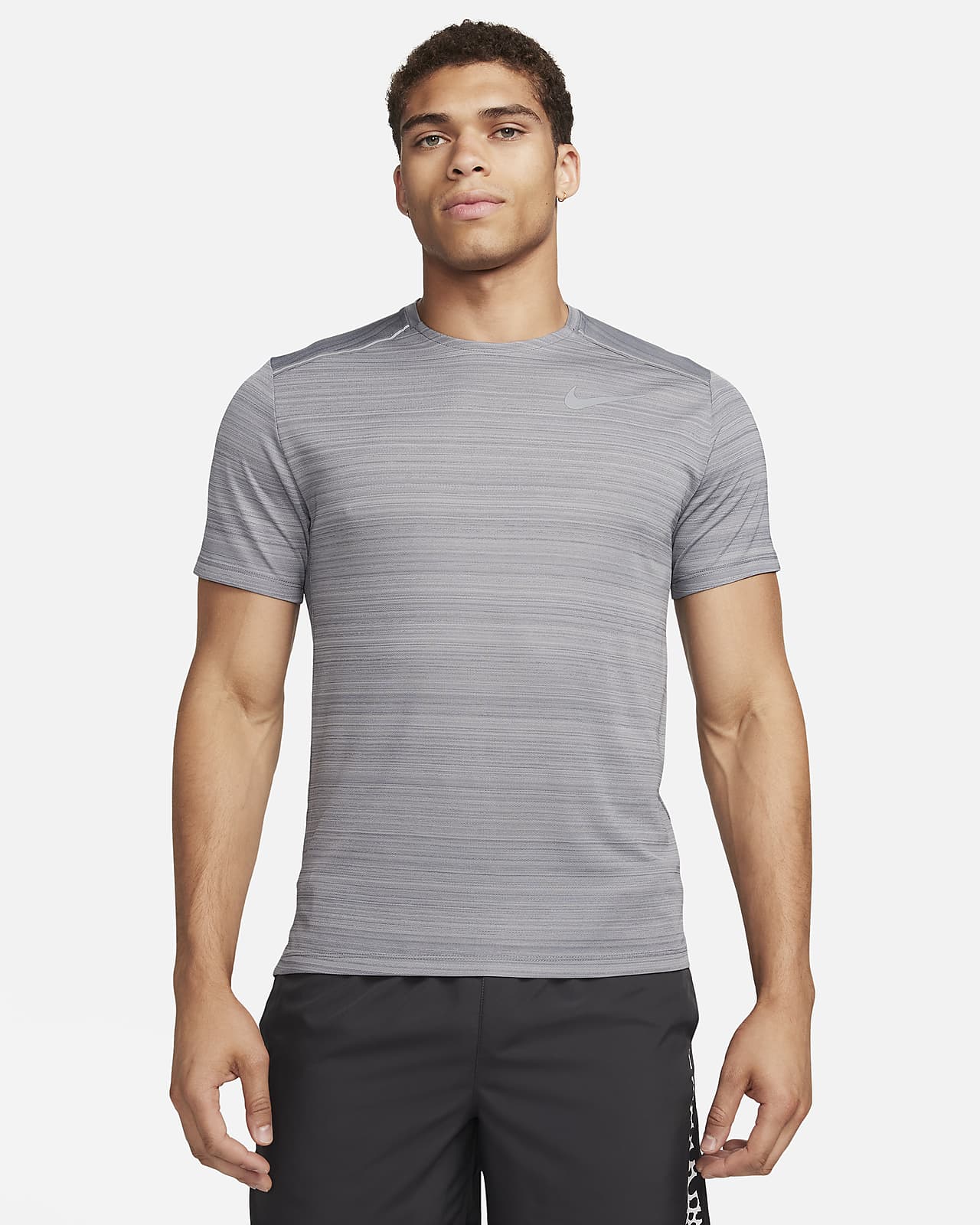 Nike Miler Camiseta de running de manga corta - Hombre