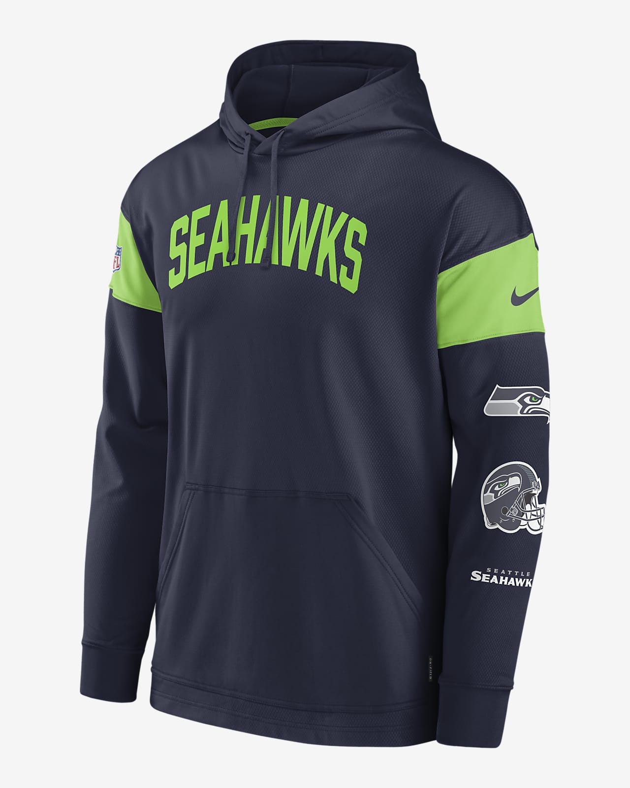 Nike Dri-FIT Athletic Arch Jersey (NFL Seattle Seahawks) Men's Pullover Hoodie
