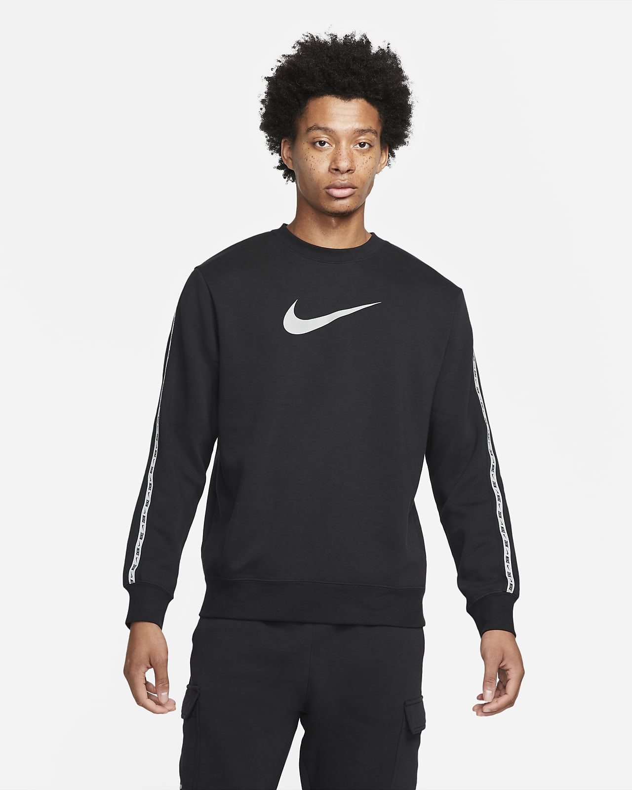 Nike Sportswear-sweatshirt i fleece til mænd