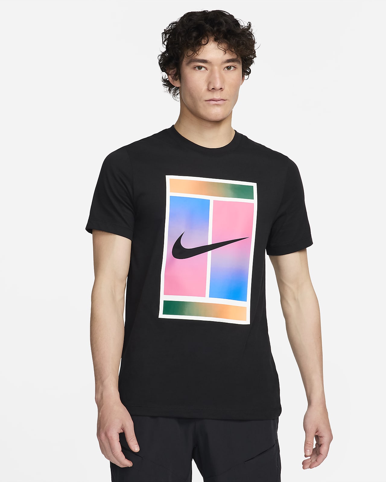 나이키코트 드라이 핏 남성 테니스 티셔츠
