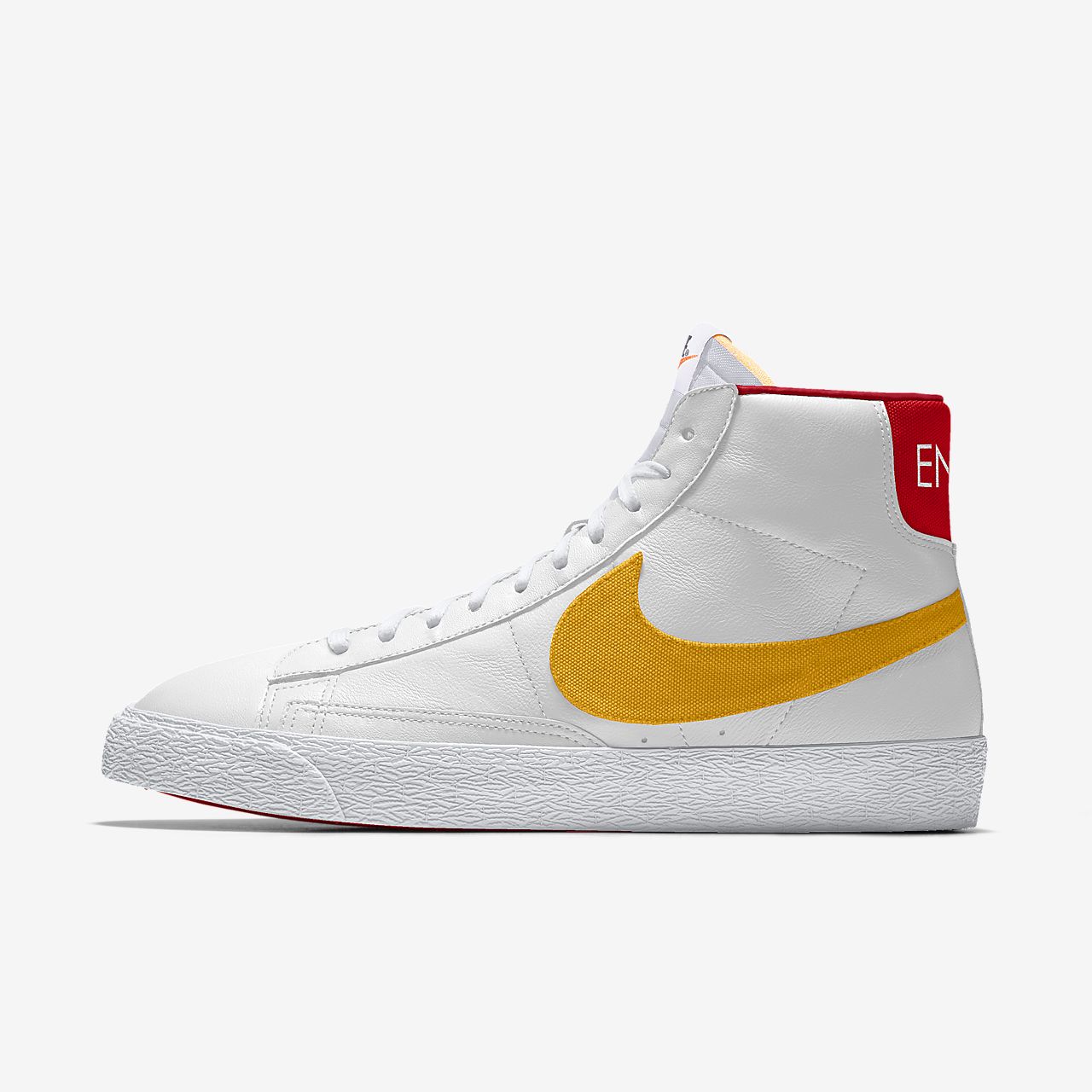 nike blazer mid femme orange