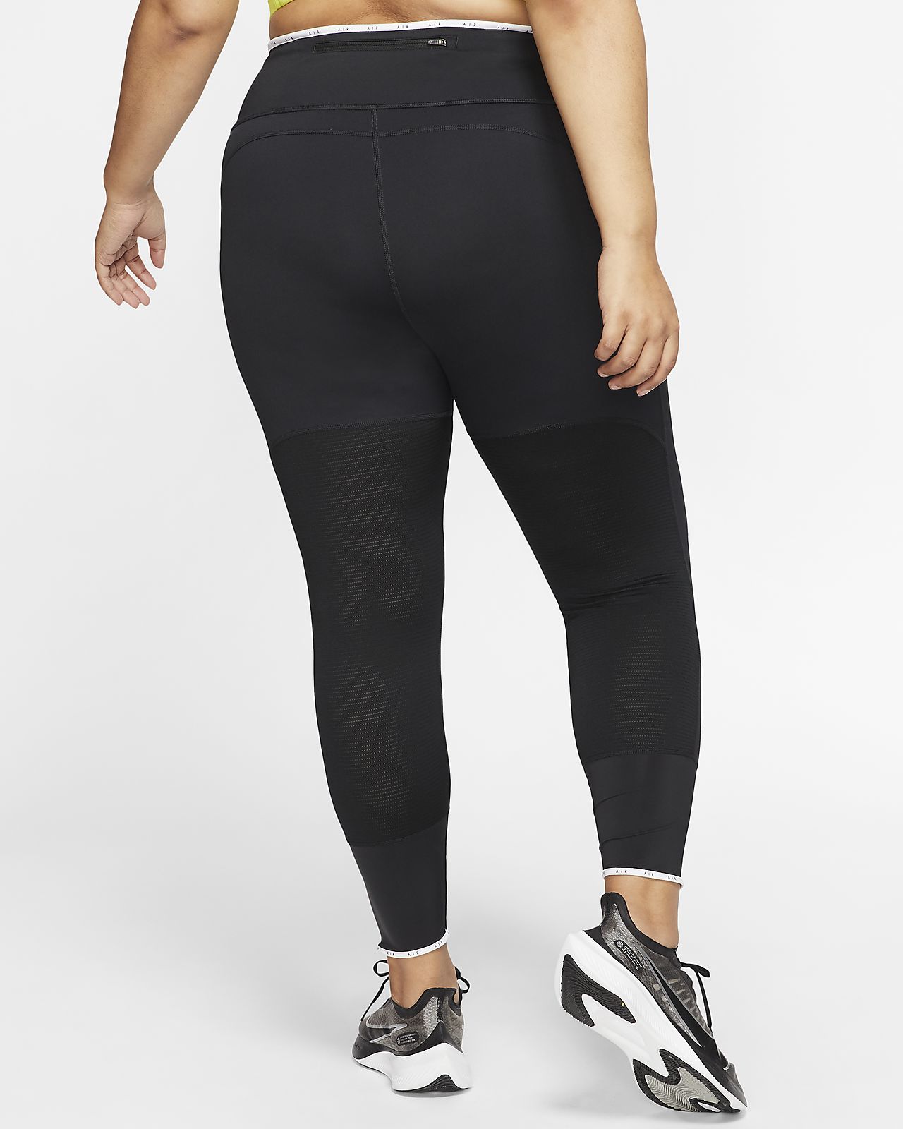 nike air running leggings in grey